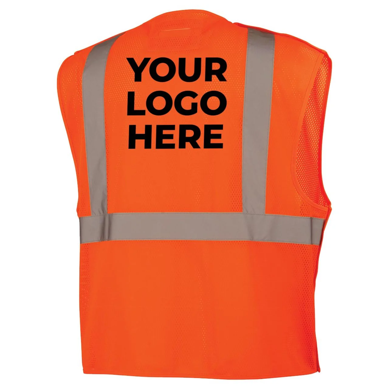 Custom Pyramex RVHL25 Type R Class 2 Hi-Vis Breakaway Mesh Safety Vest - Image 6