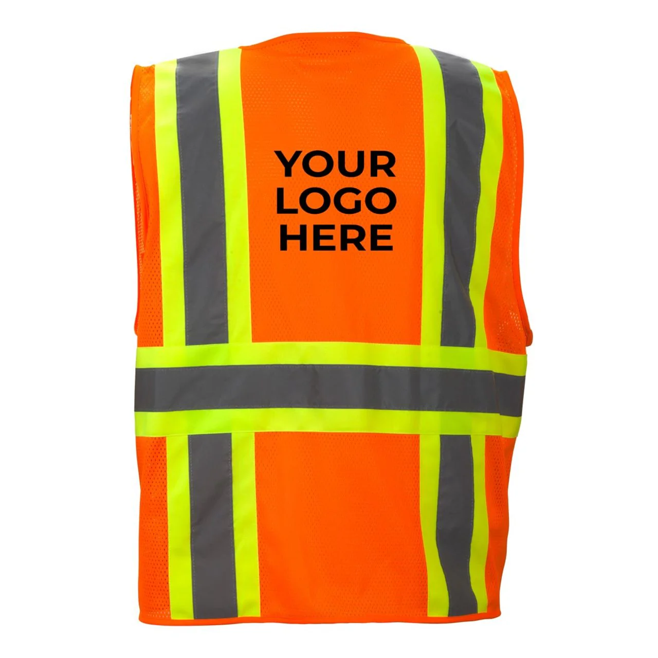 Custom Pyramex RVZ23 Type R Class 2 Two-Tone Mesh Safety Vest - Image 6