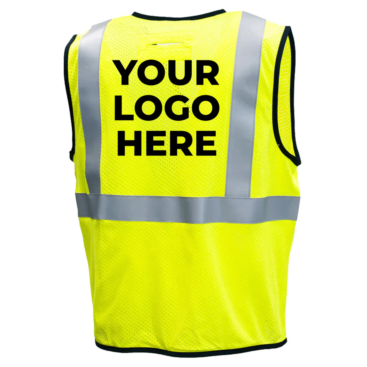 Custom Pyramex RVZ52FR Type R Class 2 Hi-Vis Flame Resistant Mesh Safety Vest - Image 3