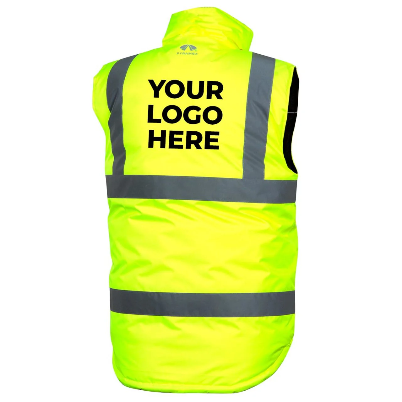 Custom Pyramex RWVZ45 Type R Class 2 Hi-Vis Reversible Insulated Safety Vest - Image 5