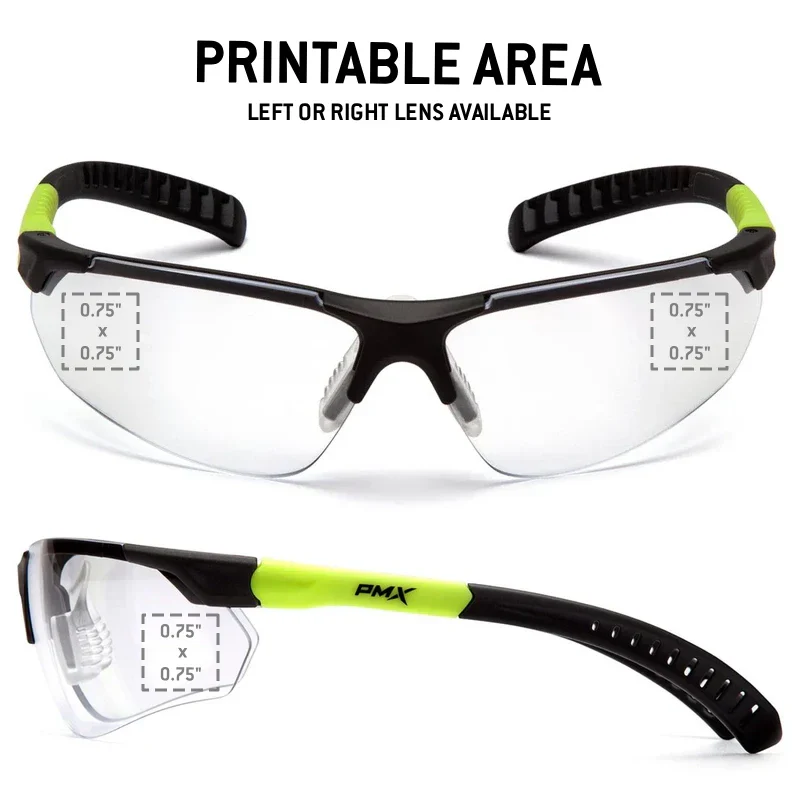 Custom Pyramex Sitecore Safety Glasses, 12 Pack - Image 2
