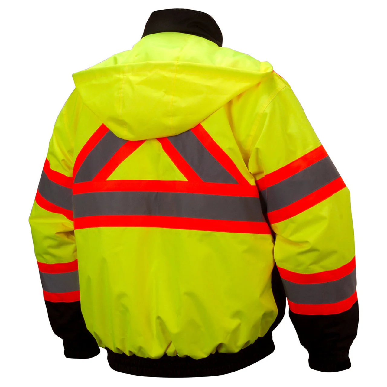 Custom Pyramex RCJ32 Type R Class 3 Hi-Vis Waterproof Quilt Lined Jacket with X-Back - Image 3