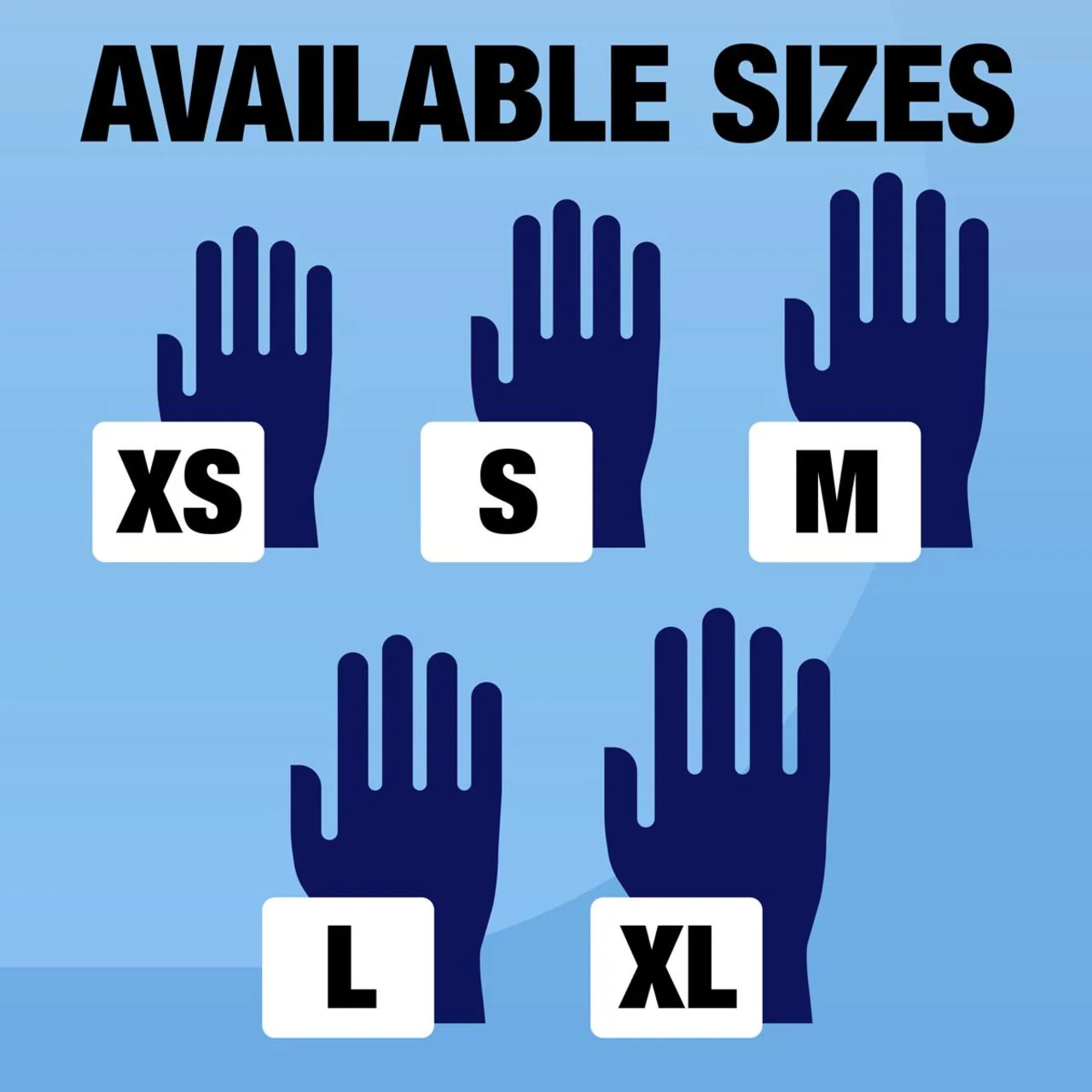 DASH Alasta 100 Nitrile Exam Grade Disposable Gloves, Violet Blue, 3.1 mil, Case of 1000 - Image 4