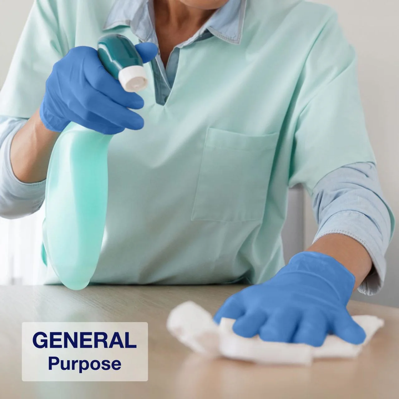 DASH Alasta 100 Nitrile Exam Grade Disposable Gloves, Violet Blue, 3.1 mil, Case of 1000 - Image 9