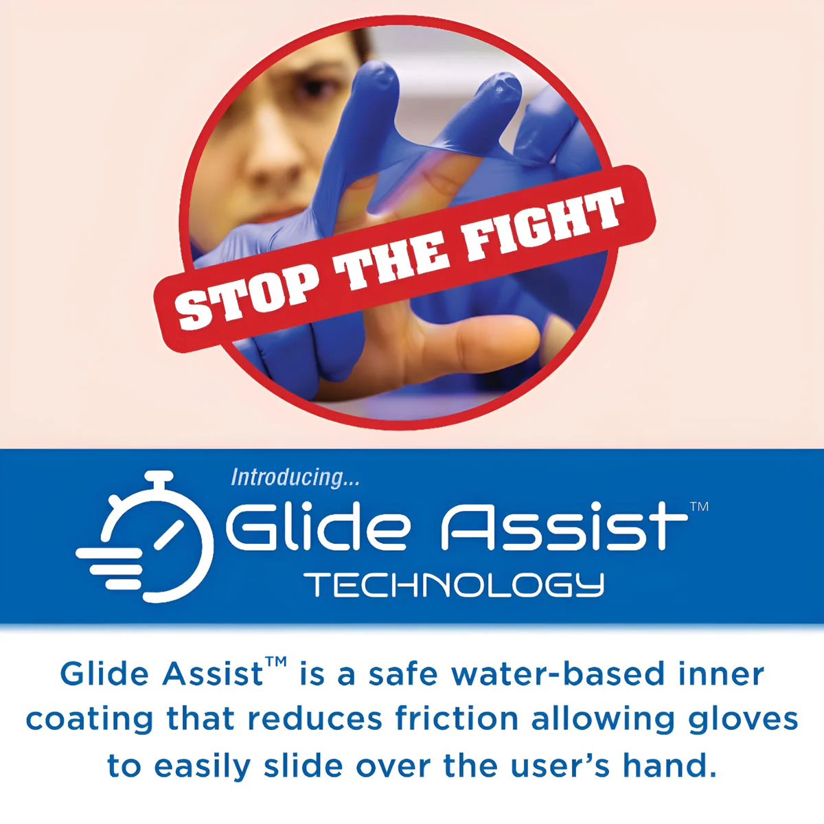 DASH Alasta Pro Nitrile Disposable Exam Grade Disposable Gloves, Blue, 3 mil, Box of 200 - Image 12