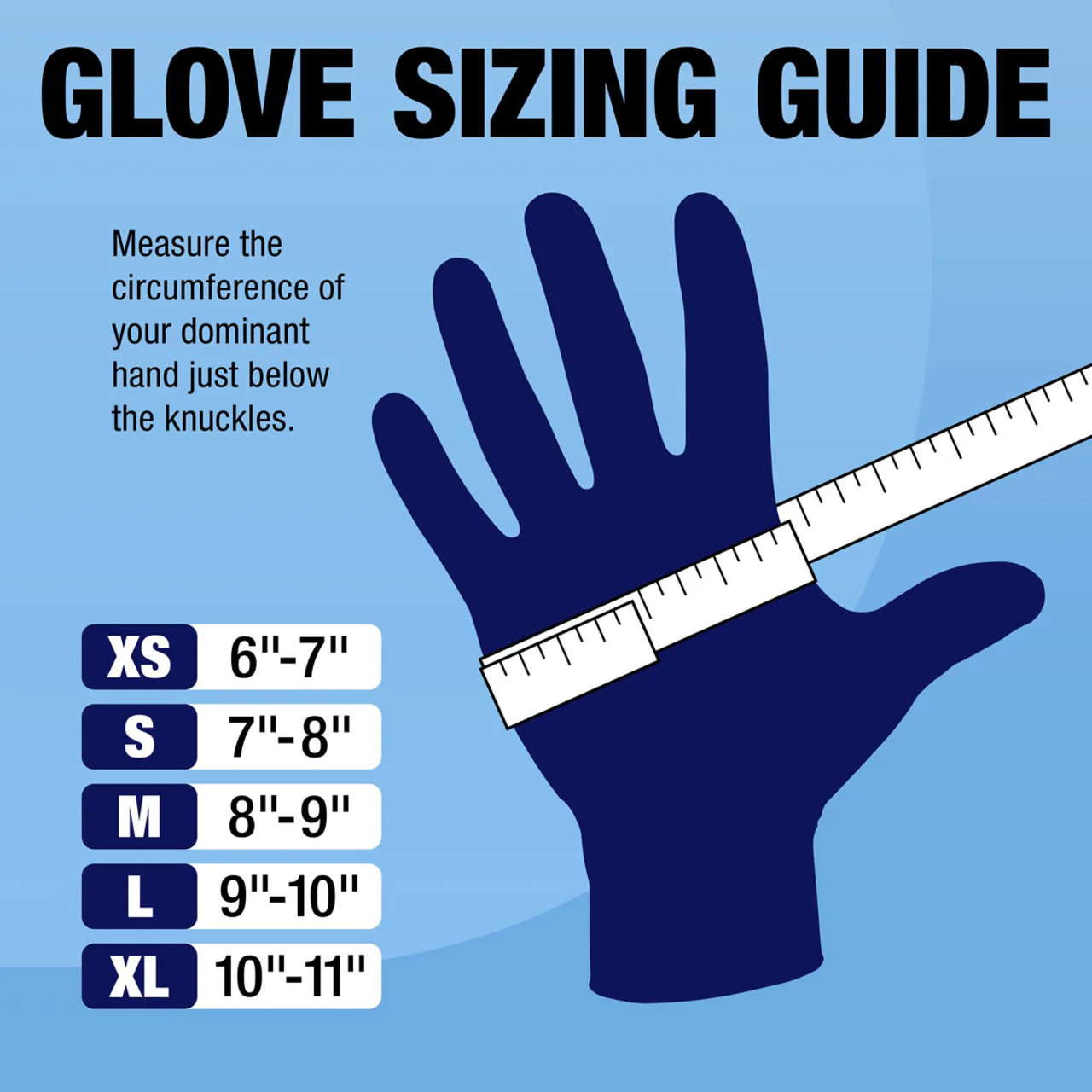 DASH Black Maxx Latex Exam Grade Disposable Gloves, Black, 6.6 mil, Box of 100 - Image 5