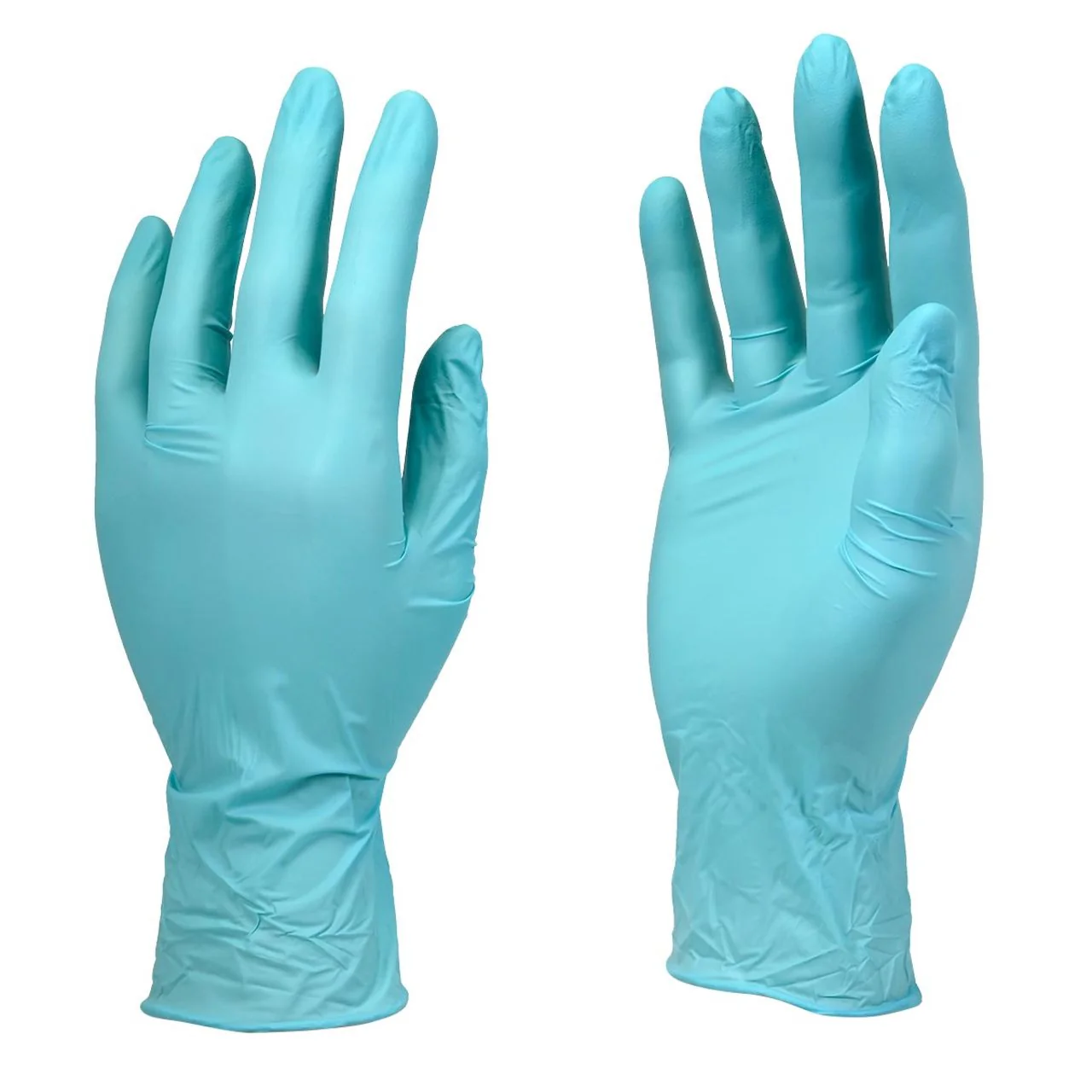 DASH True Comfort Blu Polychloroprene Exam Grade Disposable Gloves, Ocean Blue, 3.1 mil, Box of 100 - Image 9