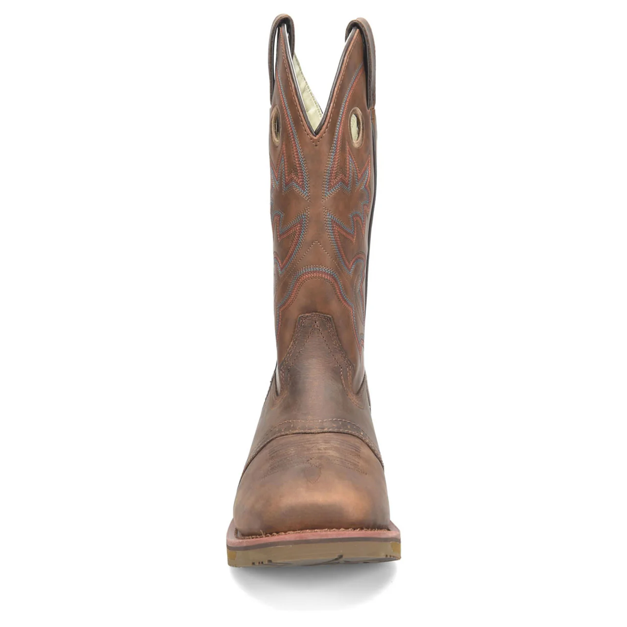 Double-H Men's 12" EH Antonio Boots, DH5134, Rust - Image 3