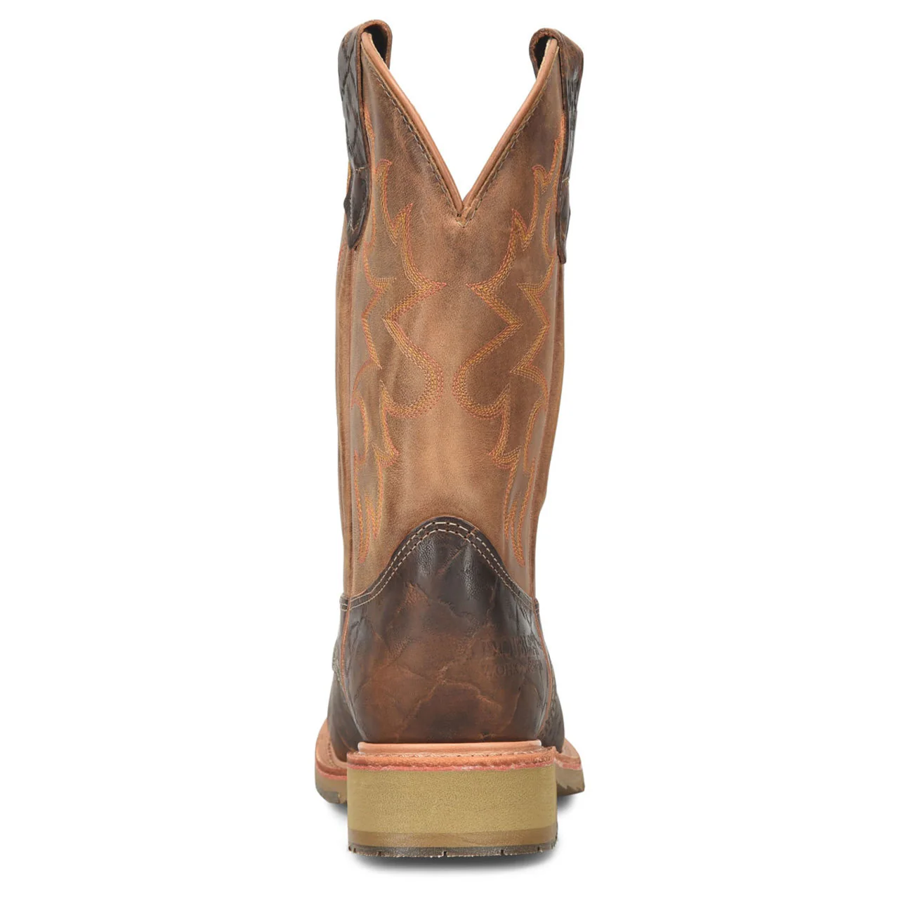 Double-H Men's Baker 11" Roper EH Steel Toe Boots, DH4671, Brown - Image 5
