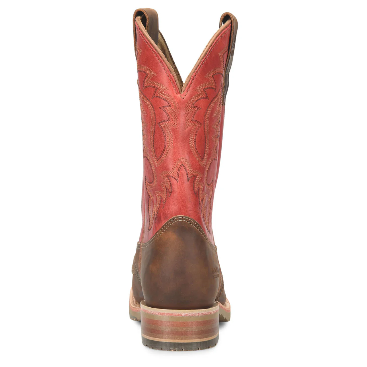 Double-H Men's 11" EH Boone Boots, DH4665, Brown - Image 5