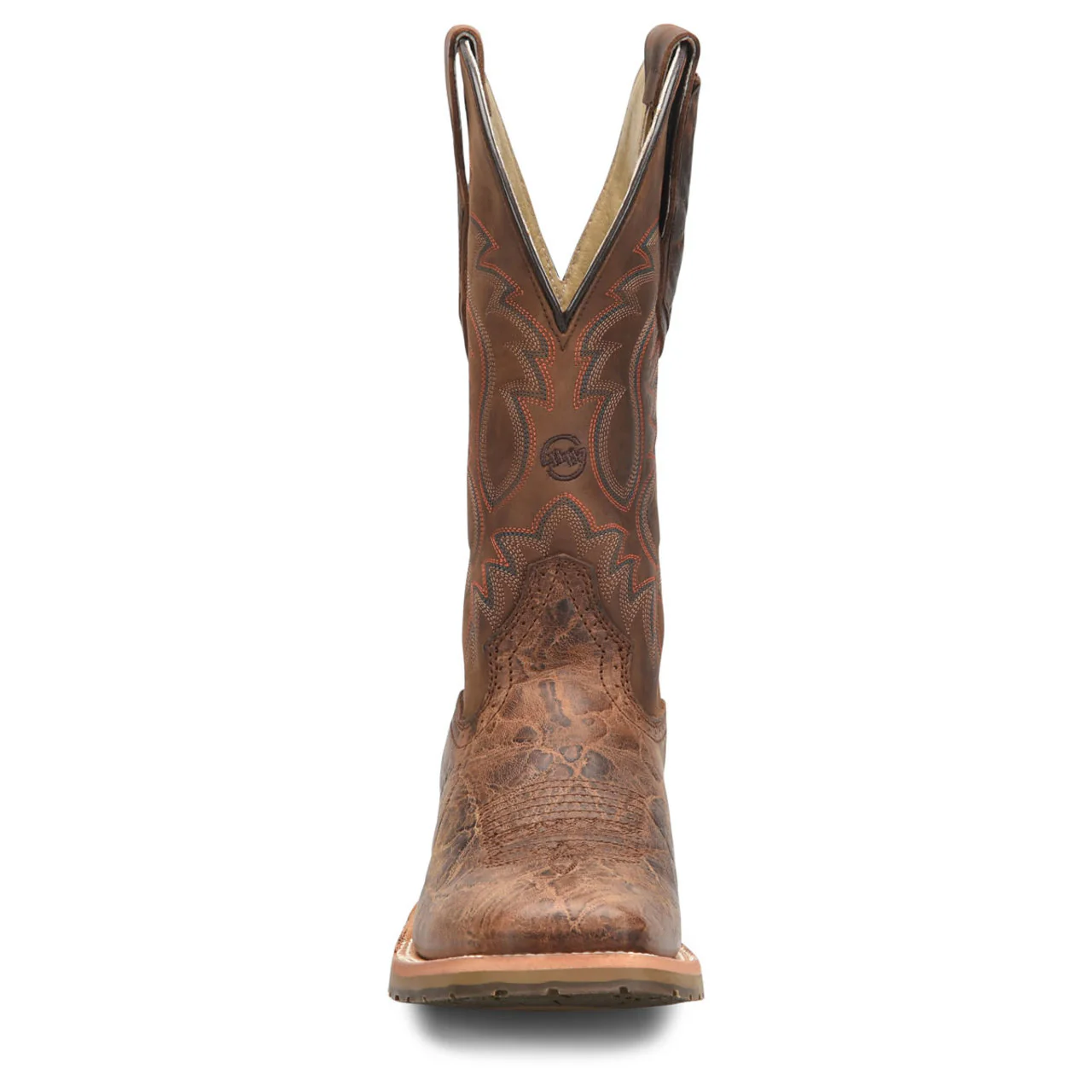 Double-H Men's 12" Bregman Boots, DH8645, Brown - Image 3