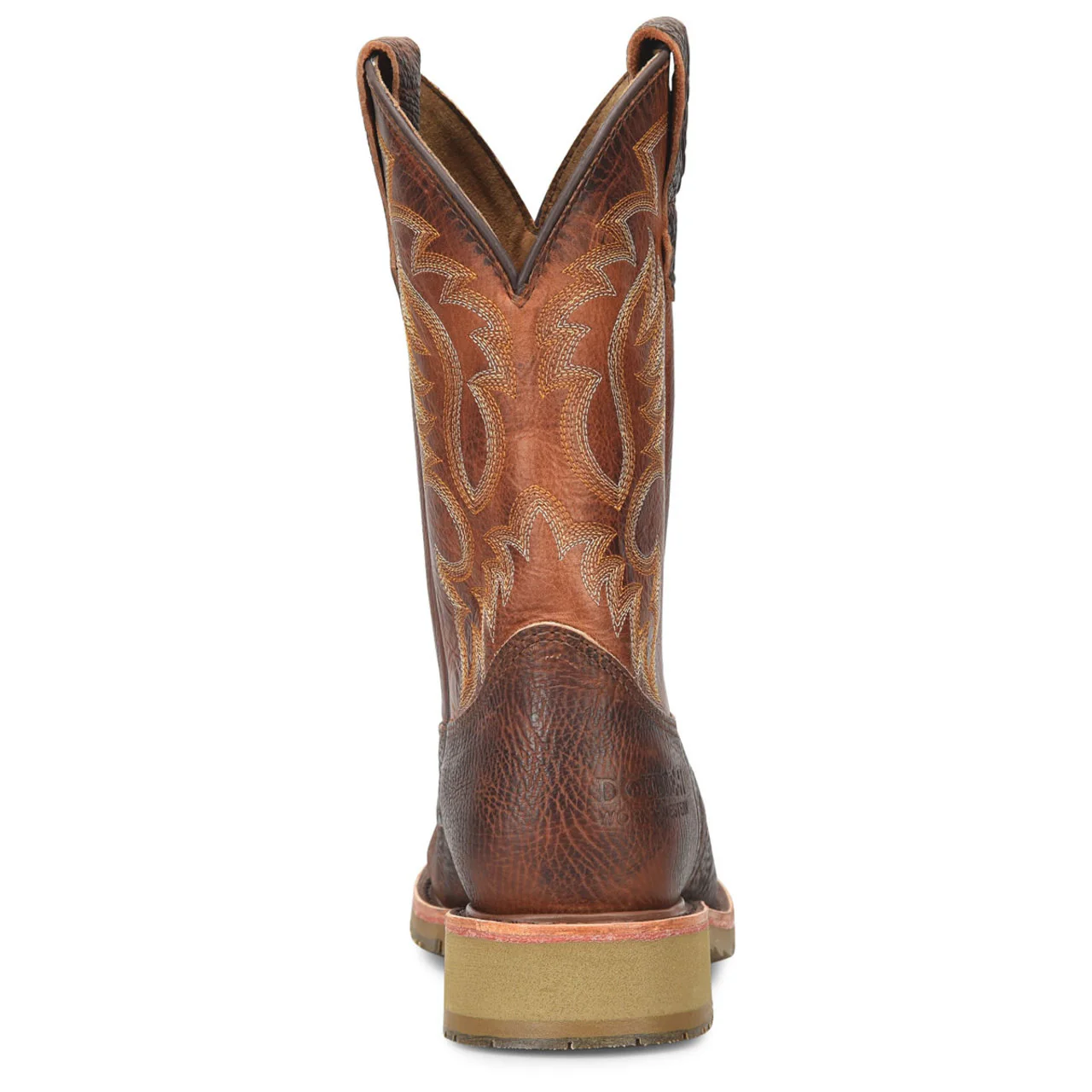 Double-H Boots Men's Bridger 11" Roper EH Steel Toe Boots, DH4670, Brown - Image 5