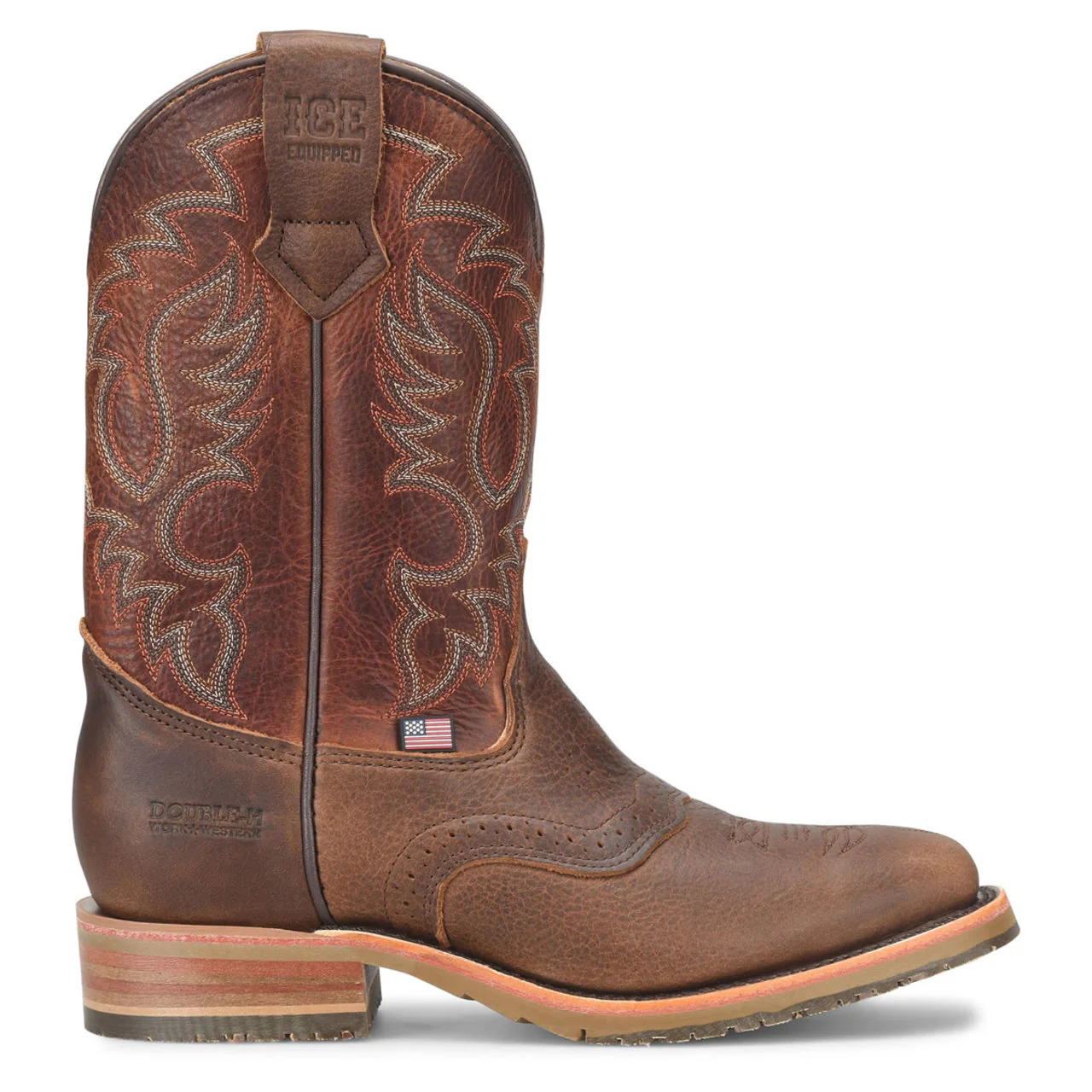 Double-H Men's 11" EH Cody Boots, DH4667, Brown