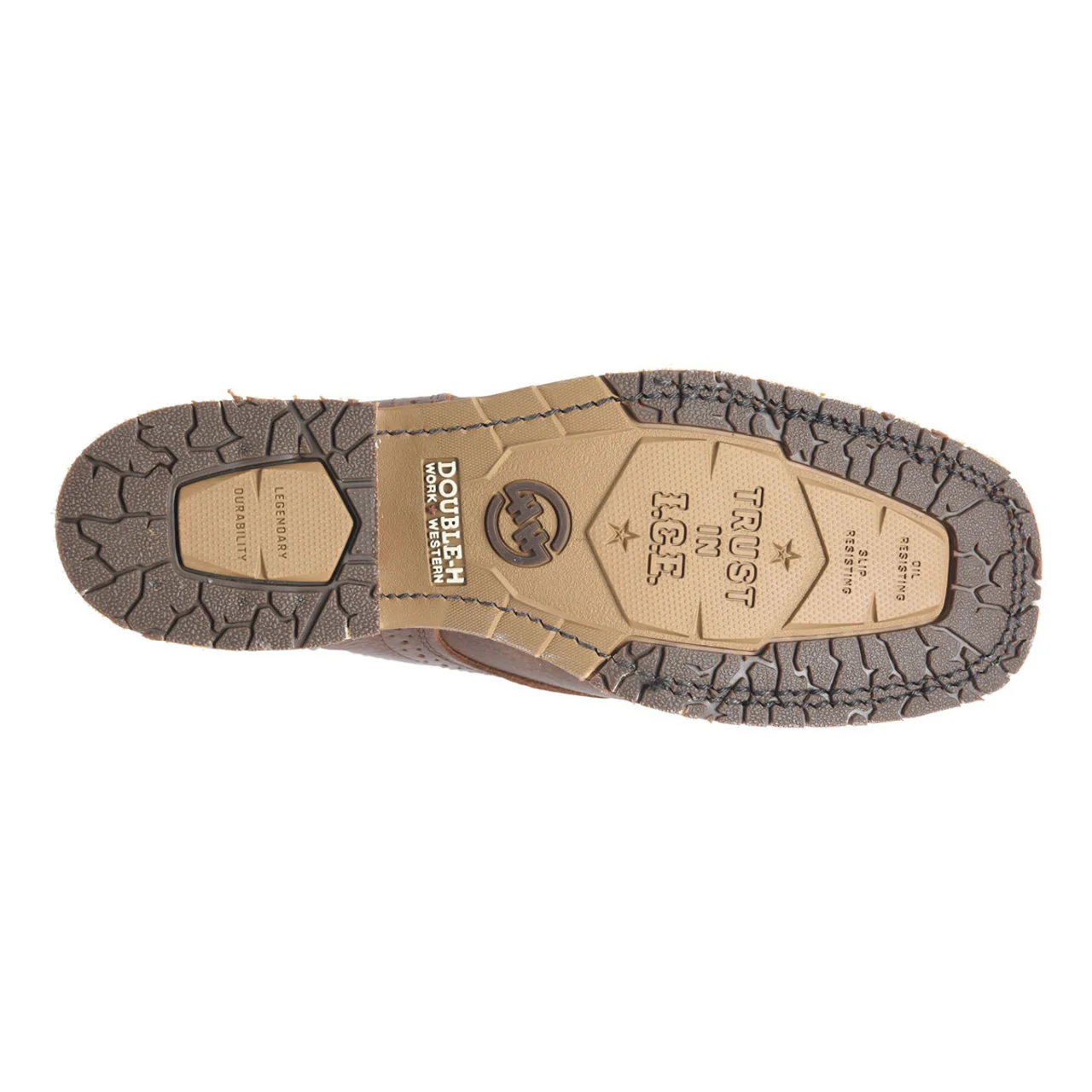 Double-H Men's 11" EH Cody Boots, DH4667, Brown - Image 6