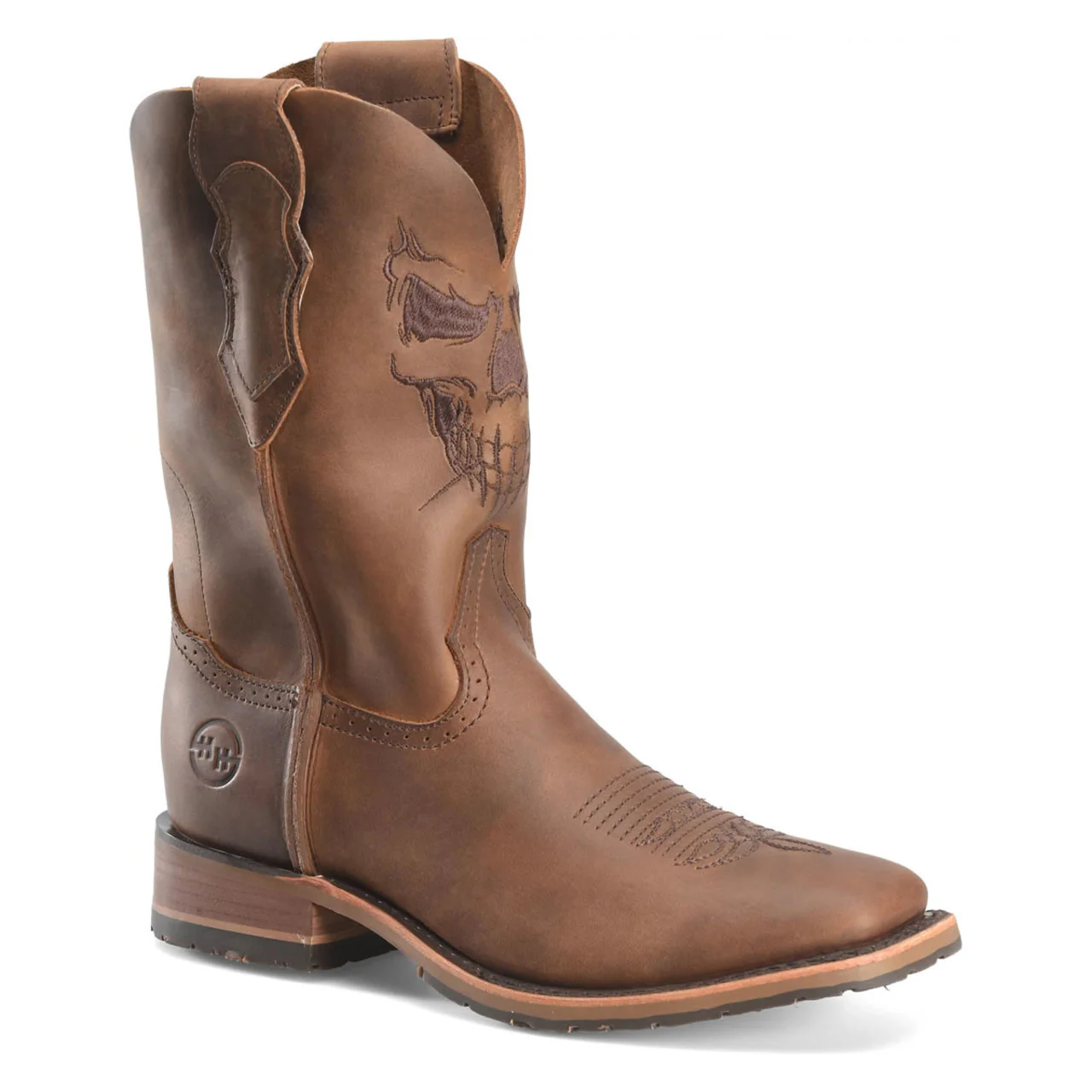 Double-H Men's Fairview 11" Stockman Soft Toe Boots, DH7034, Brown - Image 2