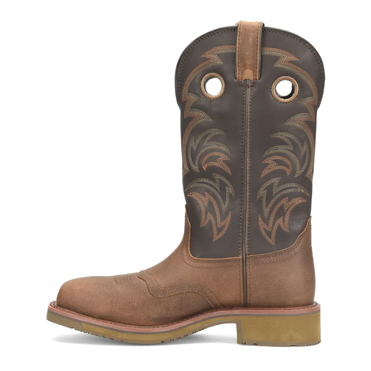 Double-H Men's 13" EH Comp-Toe Farson Boots, DH4154, Brown - Image 5