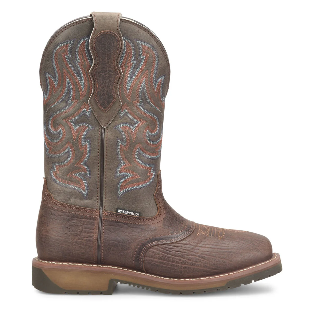 Double-H Men's 12" Ironhide Boots, DH6142, Brown