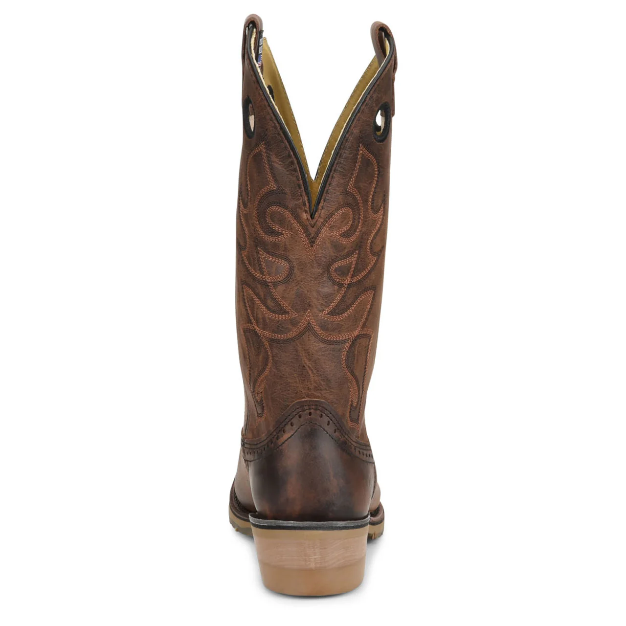 Double-H Men's 12" Kilgore Boots, DH4646, Brown - Image 5