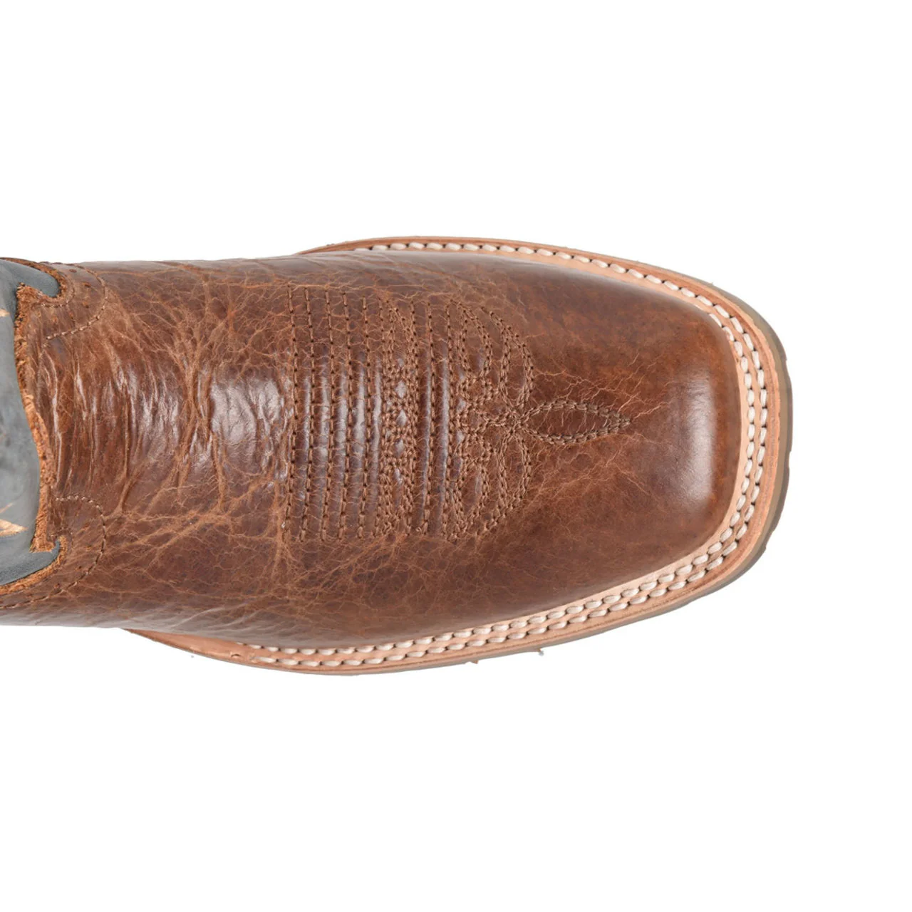 Double-H Men's 12" Leland Boots, DH7026, Blue/Brown - Image 2