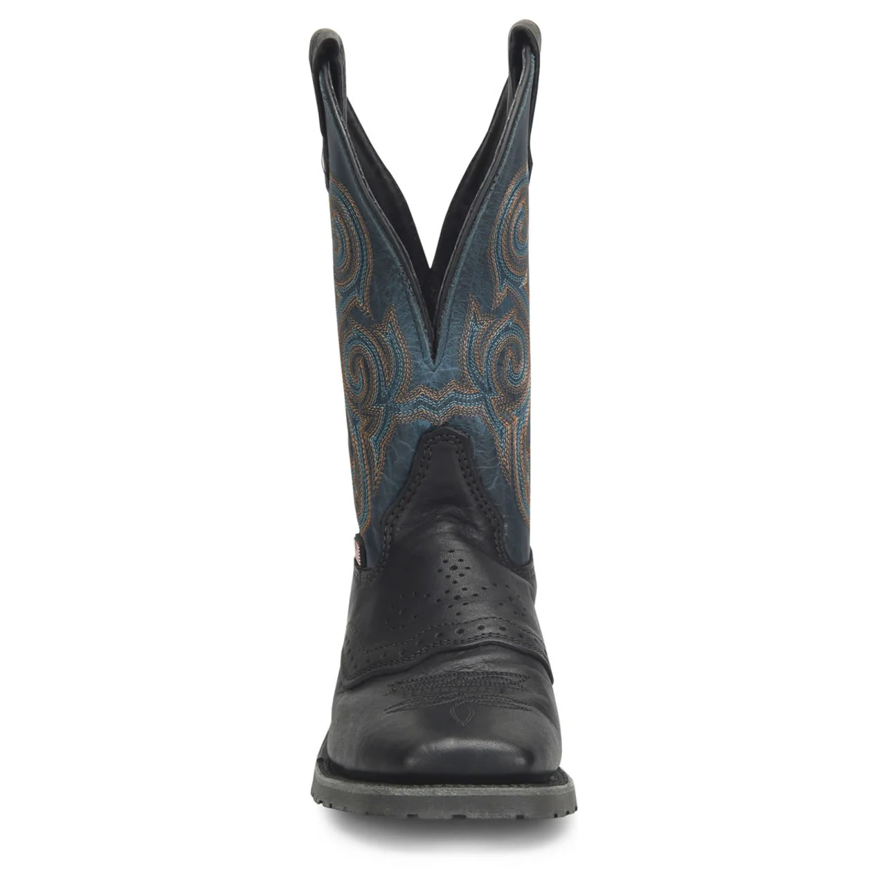 Double-H Men's 11" Nolen Boots, DH4660, Black - Image 3