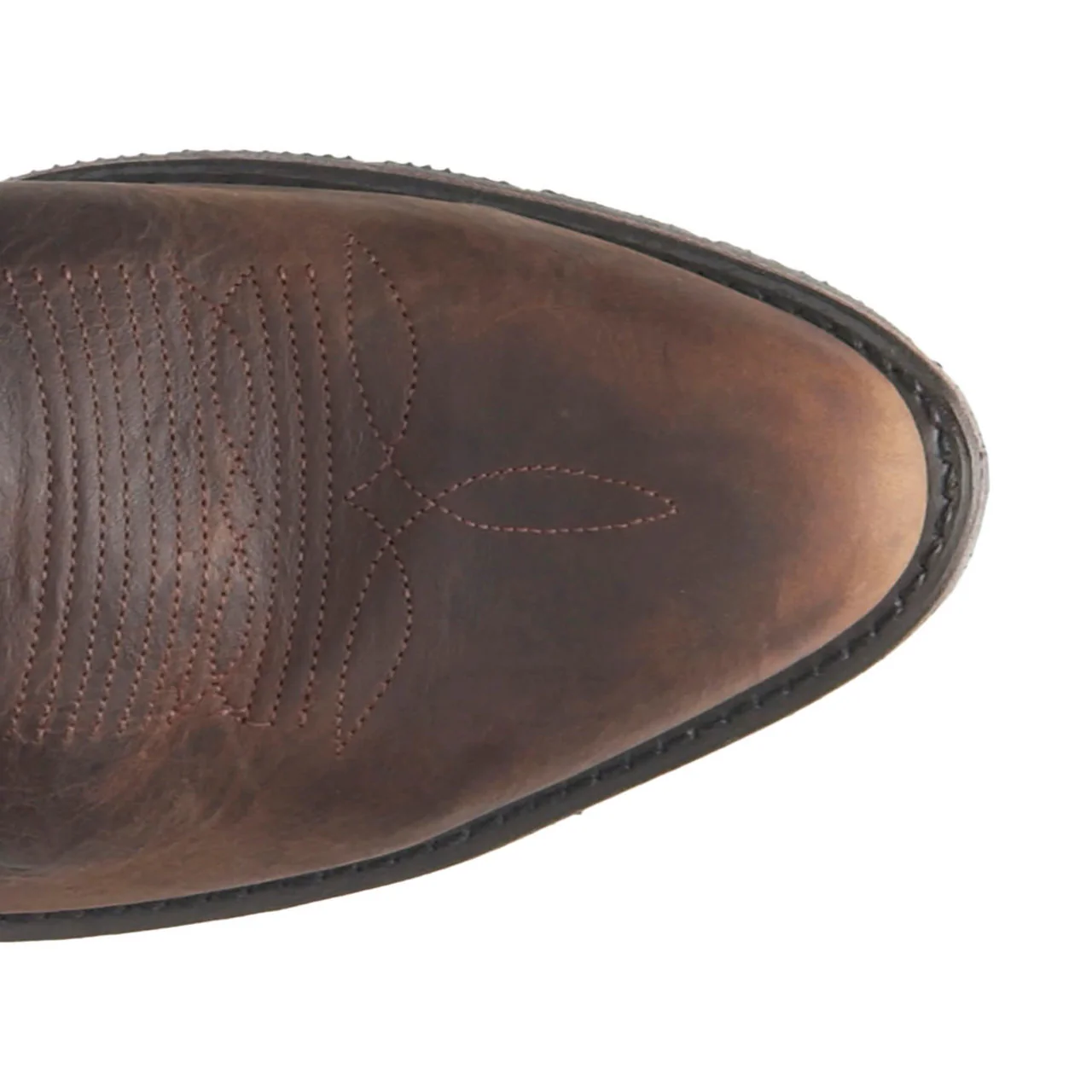 Double-H Men's Robert 12" Western Steel Toe Boots, 2282, Brown - Image 3