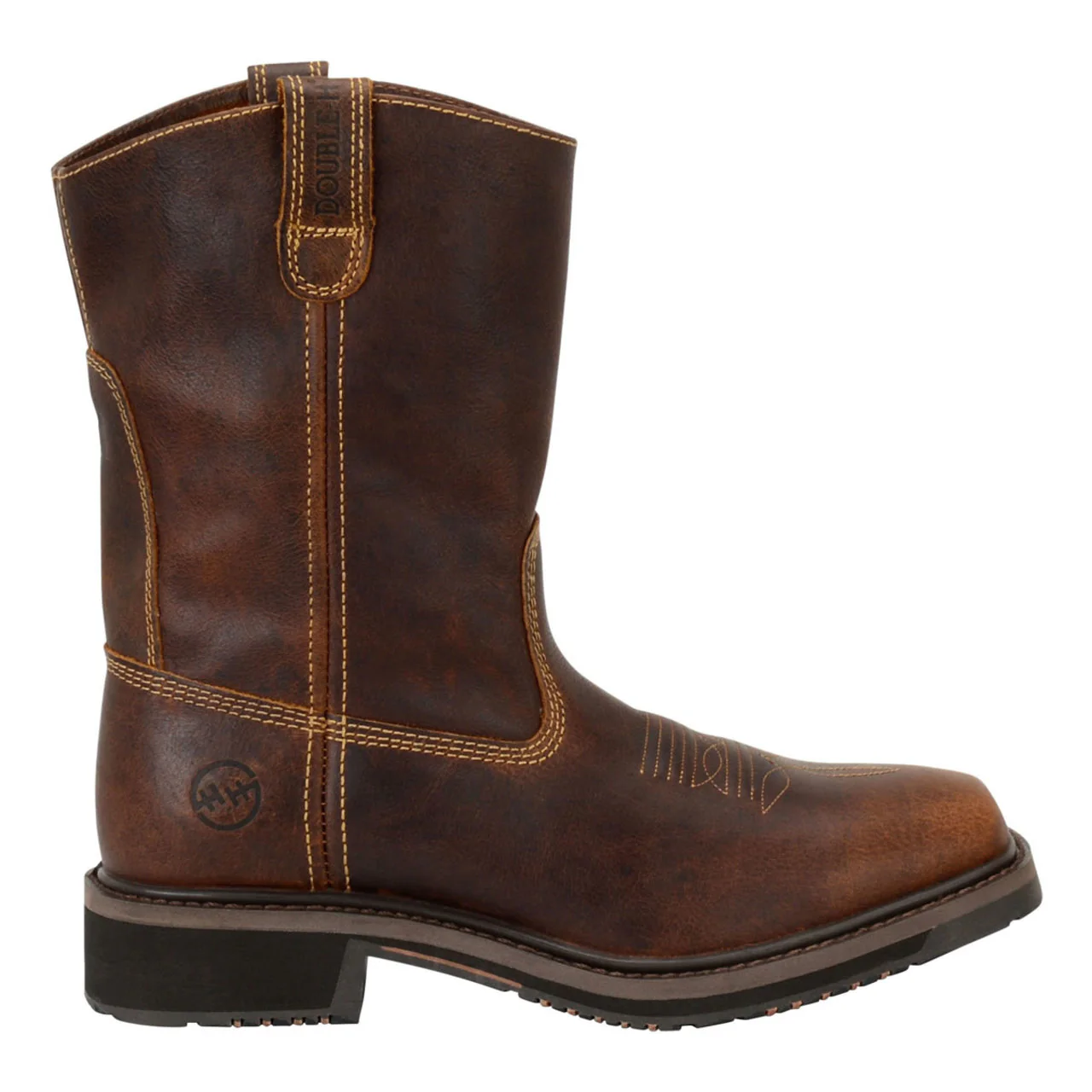 Double-H Men's 10" EH Comp-Toe Sebastian Boots - Tan DH4123