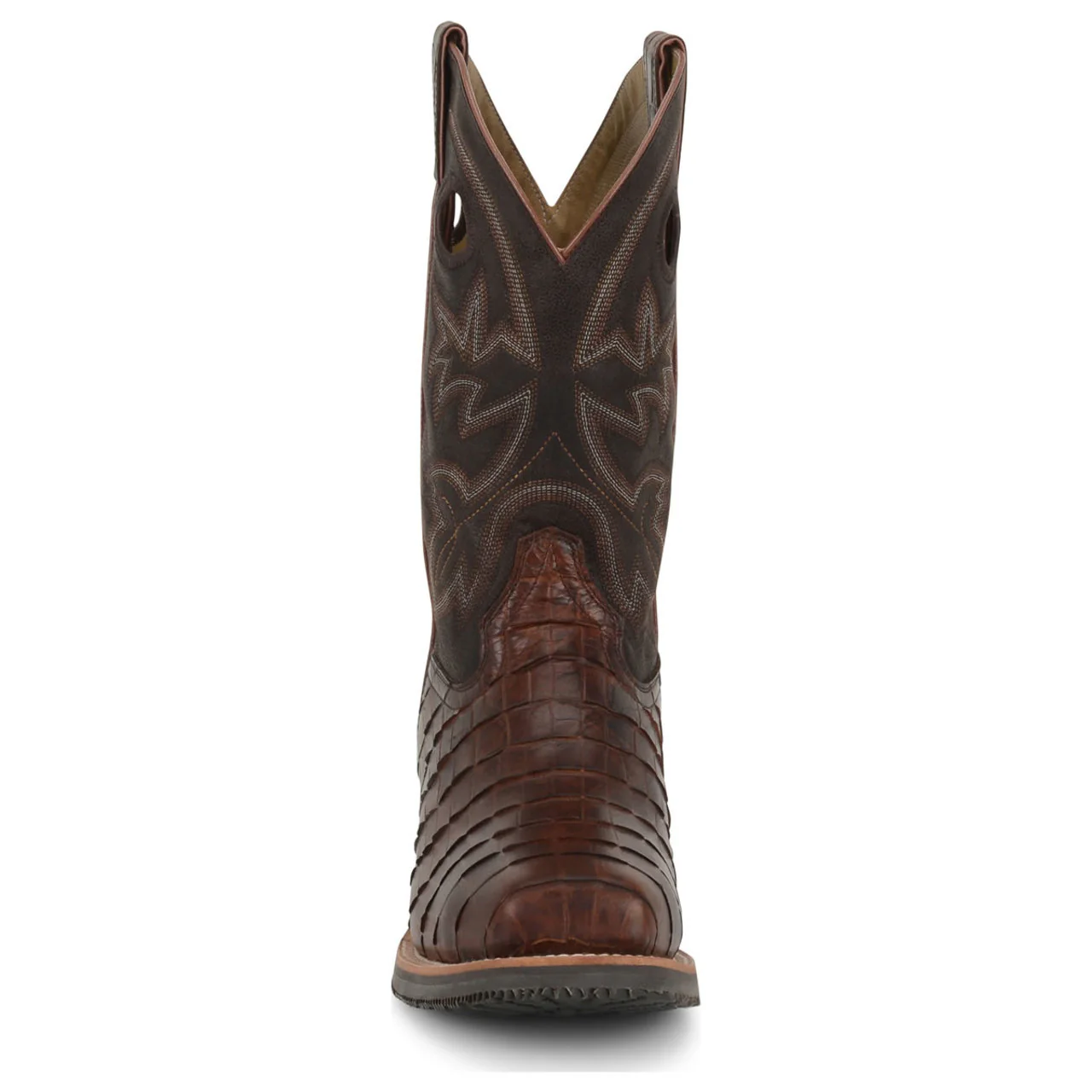 Double-H Men's 12" Wayne Boots - Chocolate DH5225 - Image 3