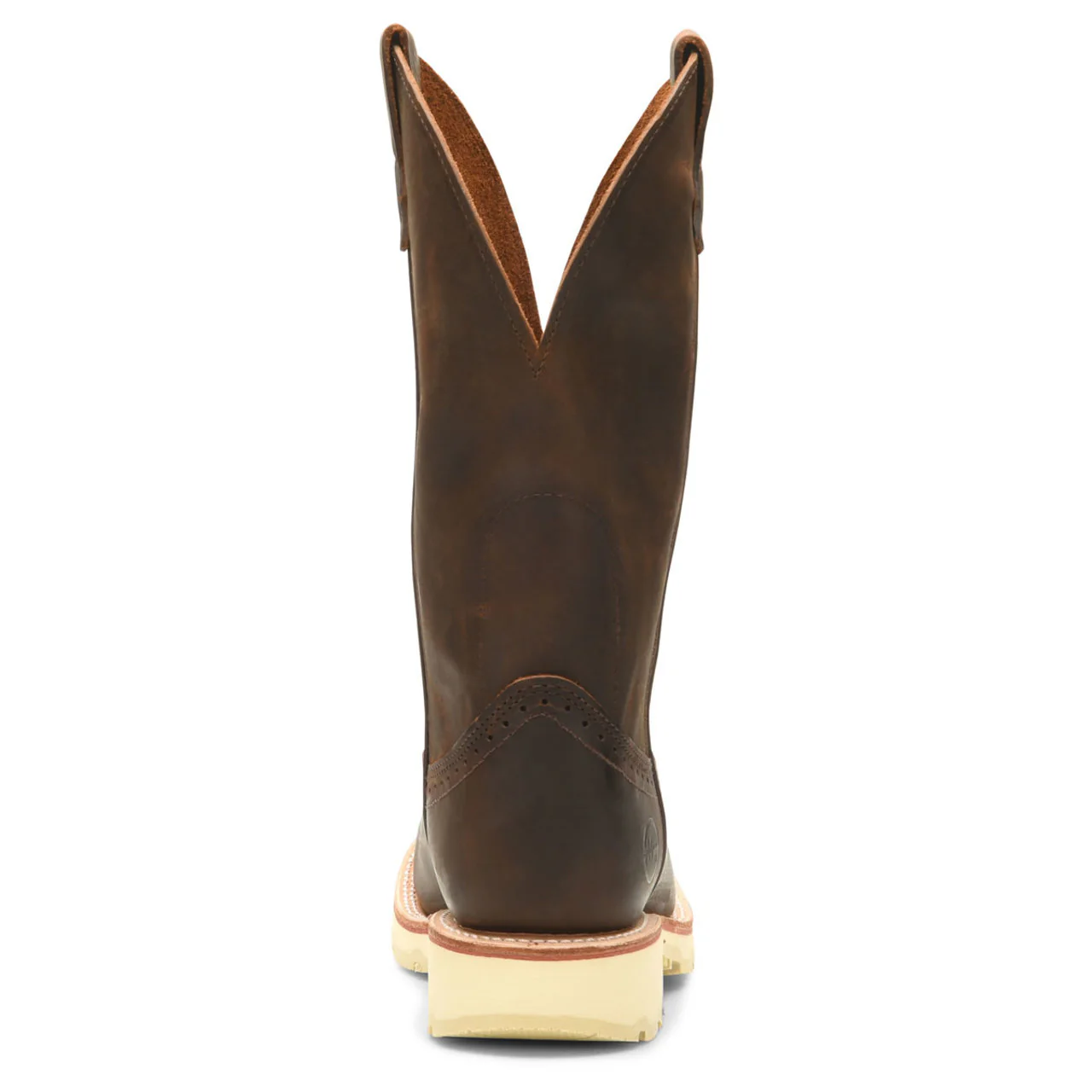 Double-H Men's Wooten 12" Roper EH Steel Toe Boots, DH4649, Brown - Image 5