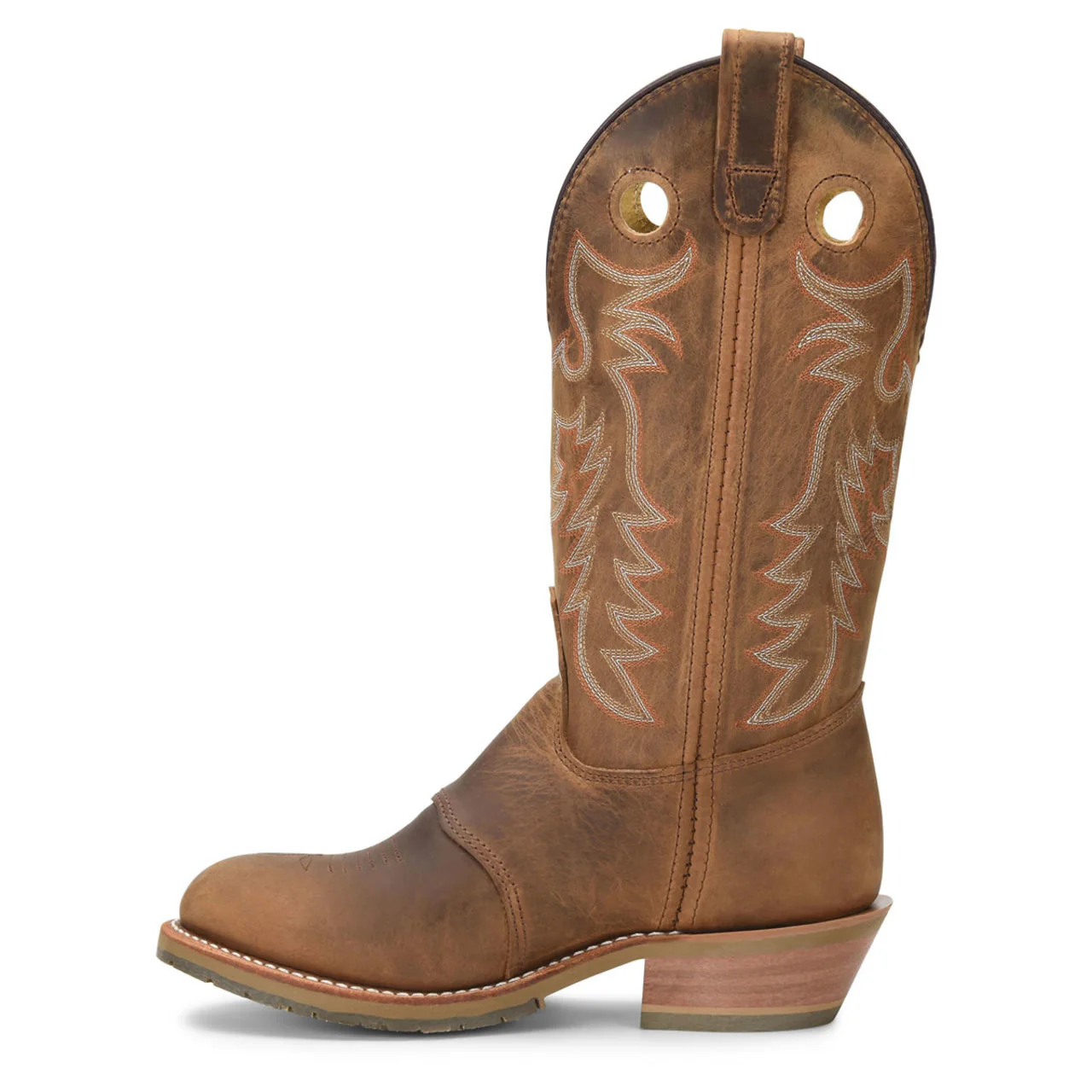 Double-H Women's 12" Daniela Boots, DH5159, Folklore Old Town - Image 4