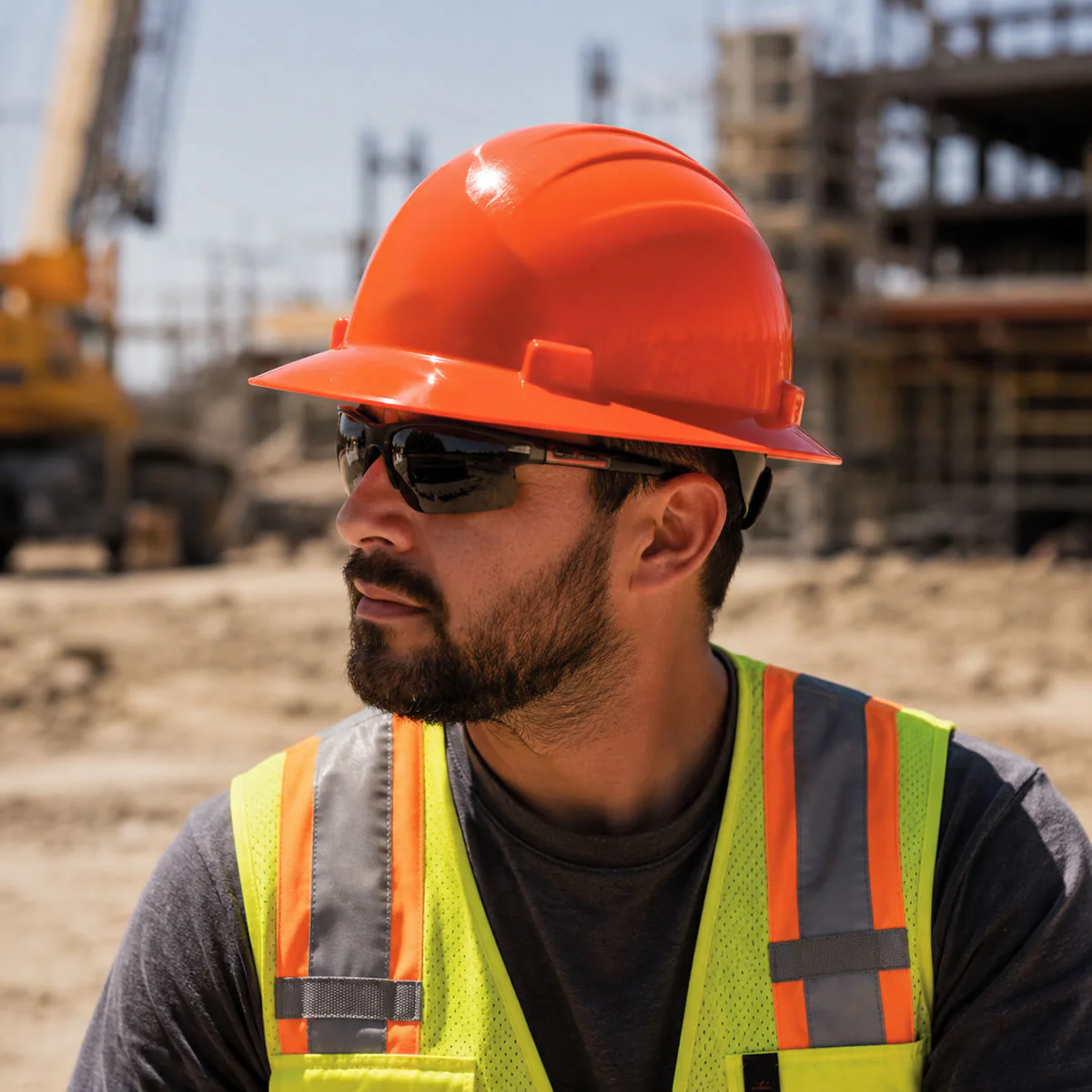 Delta Plus Americana Full Brim Hard Hat, 4-Point Ratchet Suspension - Image 10