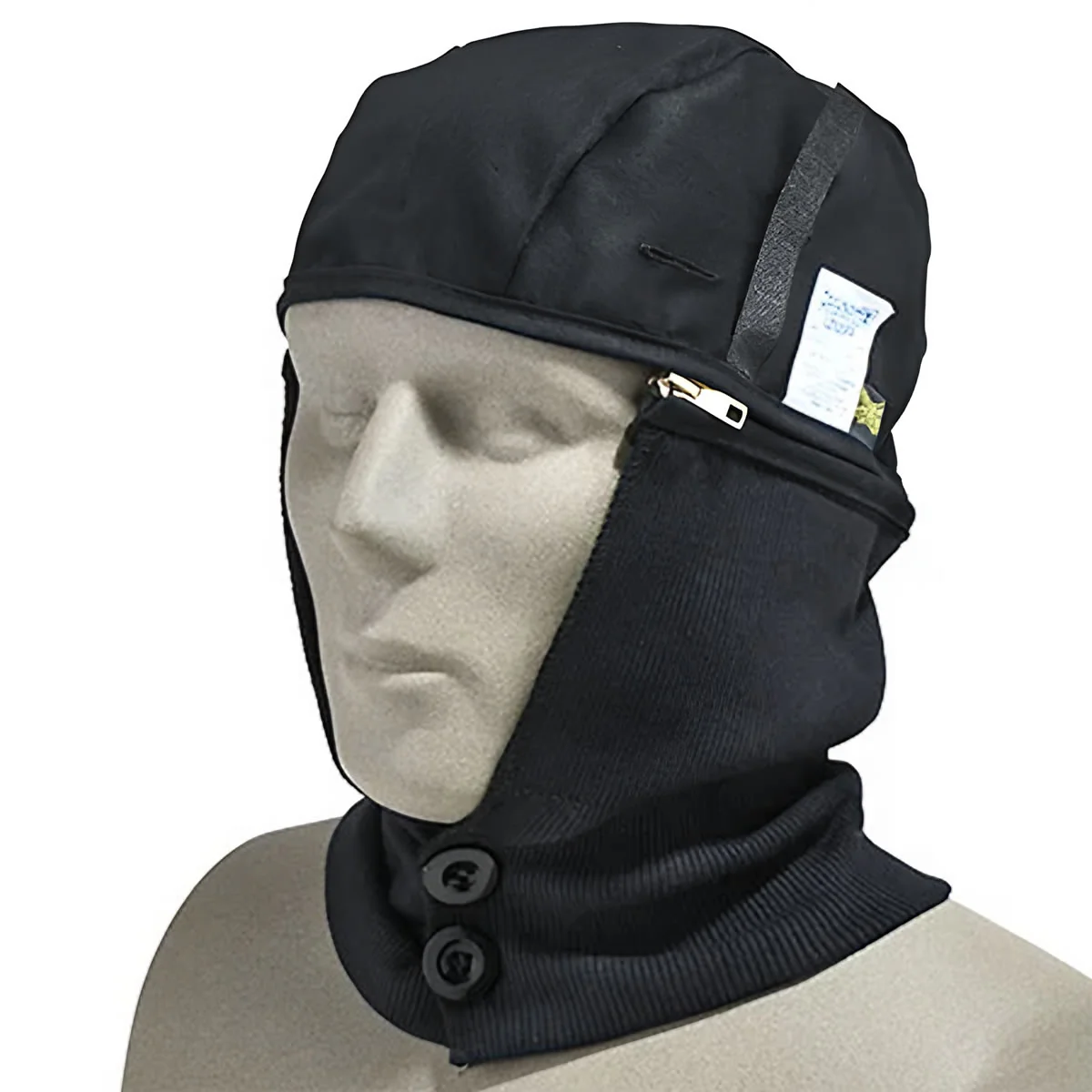 FR Winter Hard Hat Liner, 2-Piece, Zip off Cap - LZ620-FR - Image 8