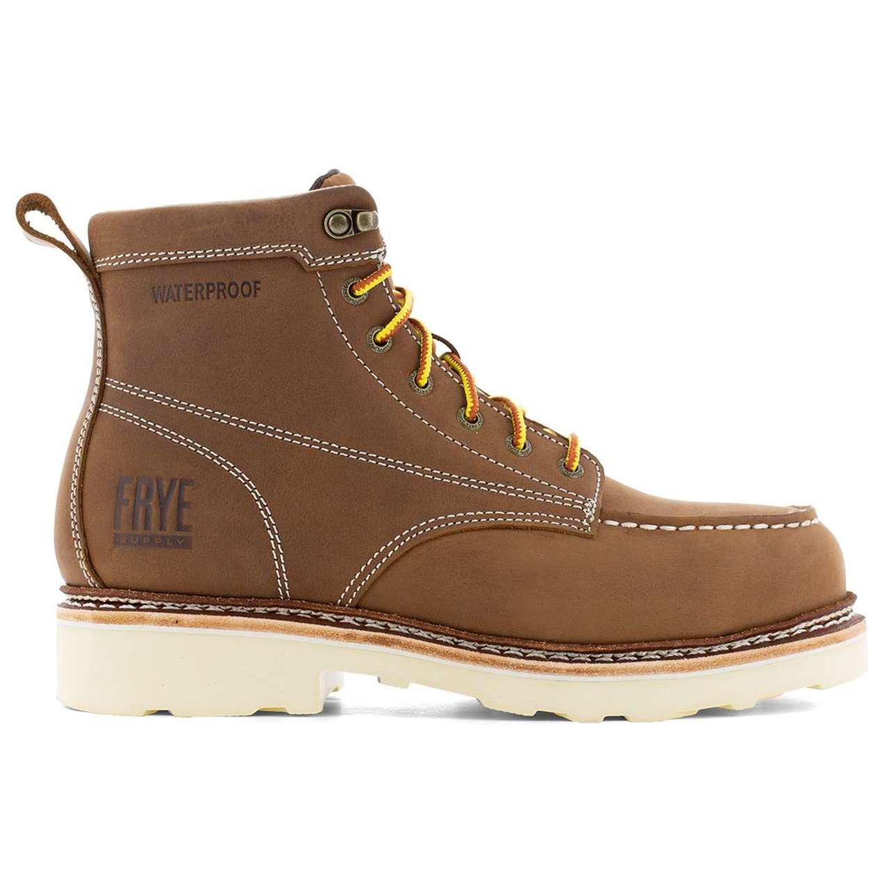 Frye Supply Men's The Safety-Crafted 6" Waterproof EH Steel Toe Boots - FR40302 - Image 2