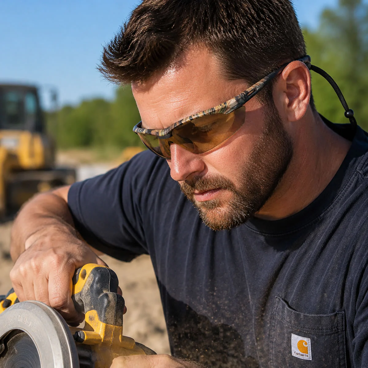 Gateway Conqueror Safety Glasses, Camo Frame - Image 6
