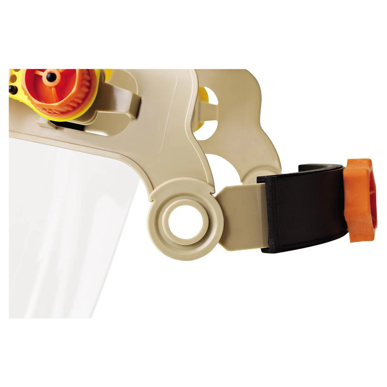 Gateway Safety Venom Visor Face Shield Combo, 679, Yellow, Clear Visor - Image 3