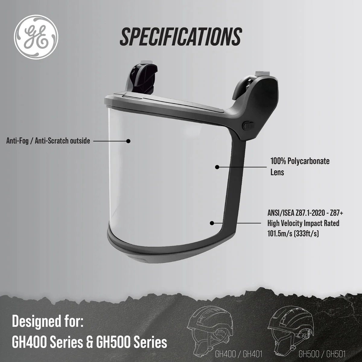GE Full Face Visor Kit - GH603 - Image 6