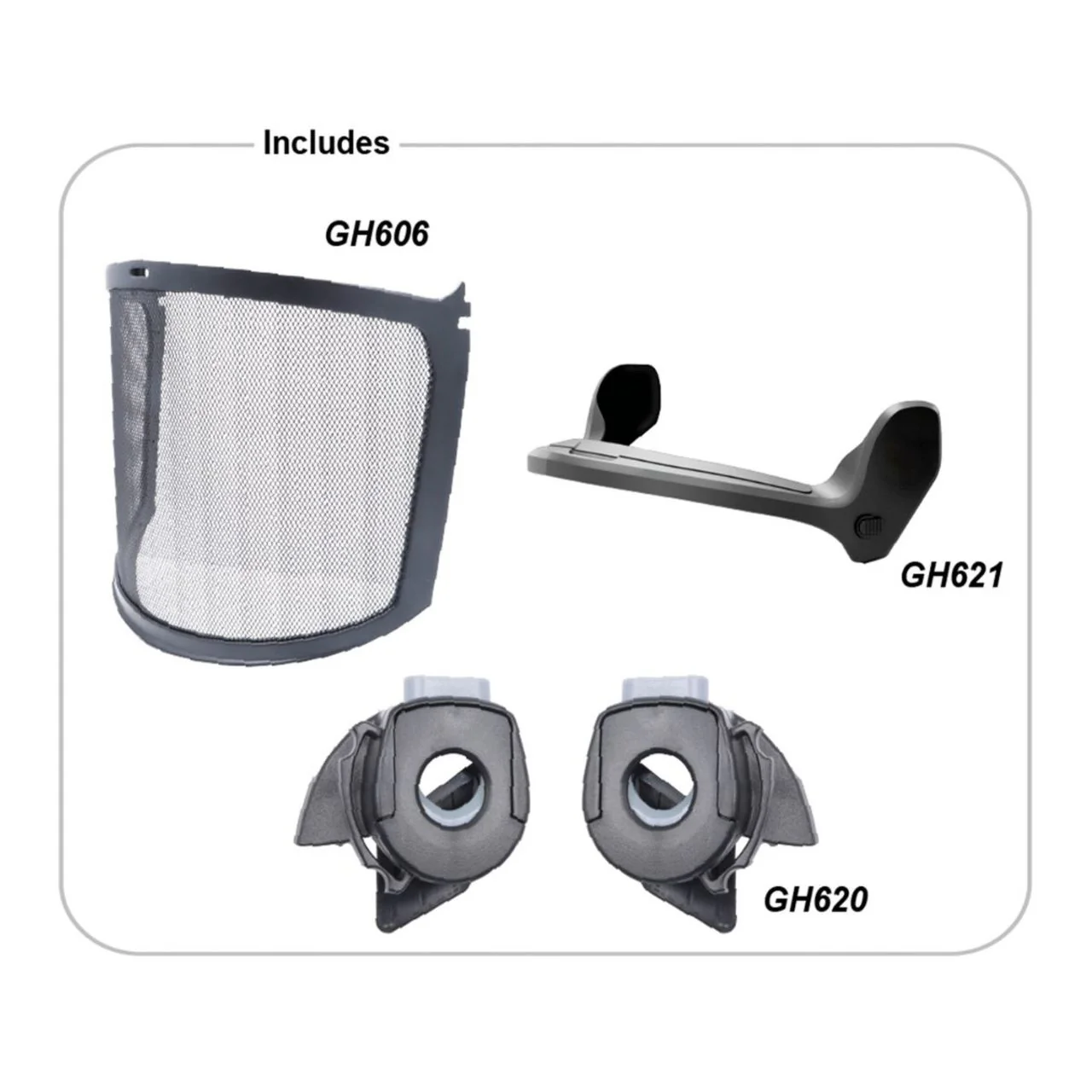 GE Full Face Visor Kit - GH604 - Image 2