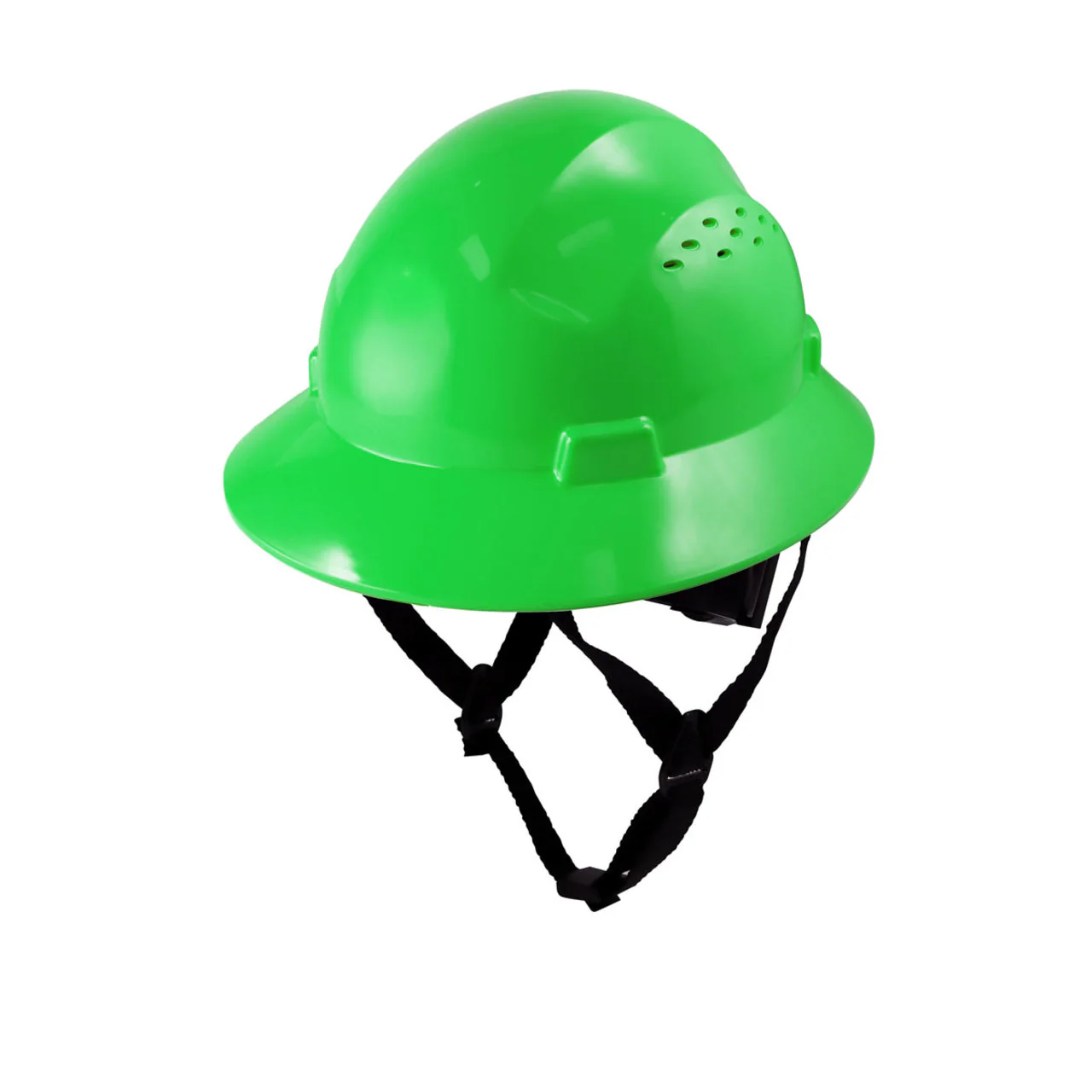 General Electric Vented Full Brim Hard Hat 4-Point Ratchet Suspension - GH328 - Image 8