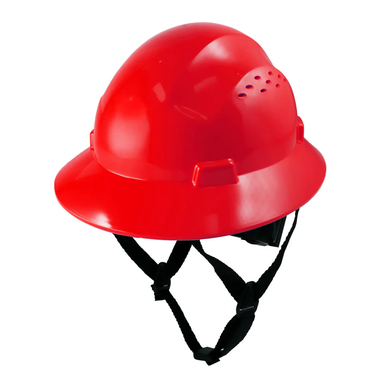 General Electric Vented Full Brim Hard Hat 4-Point Ratchet Suspension - GH328 - Image 9