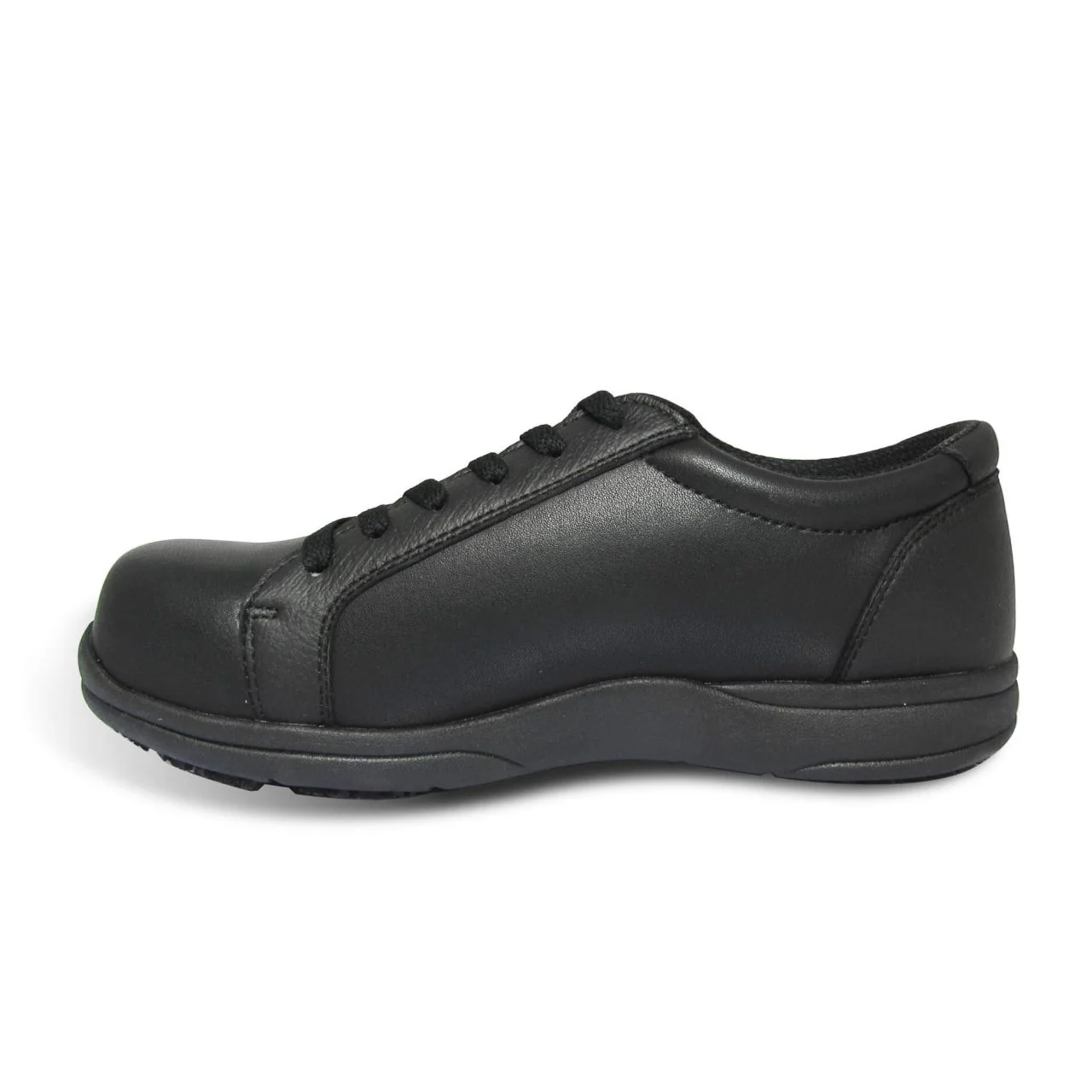 Genuine Grip Women's Selena Black Composite Toe Professional Work Shoe - 360 - Image 4