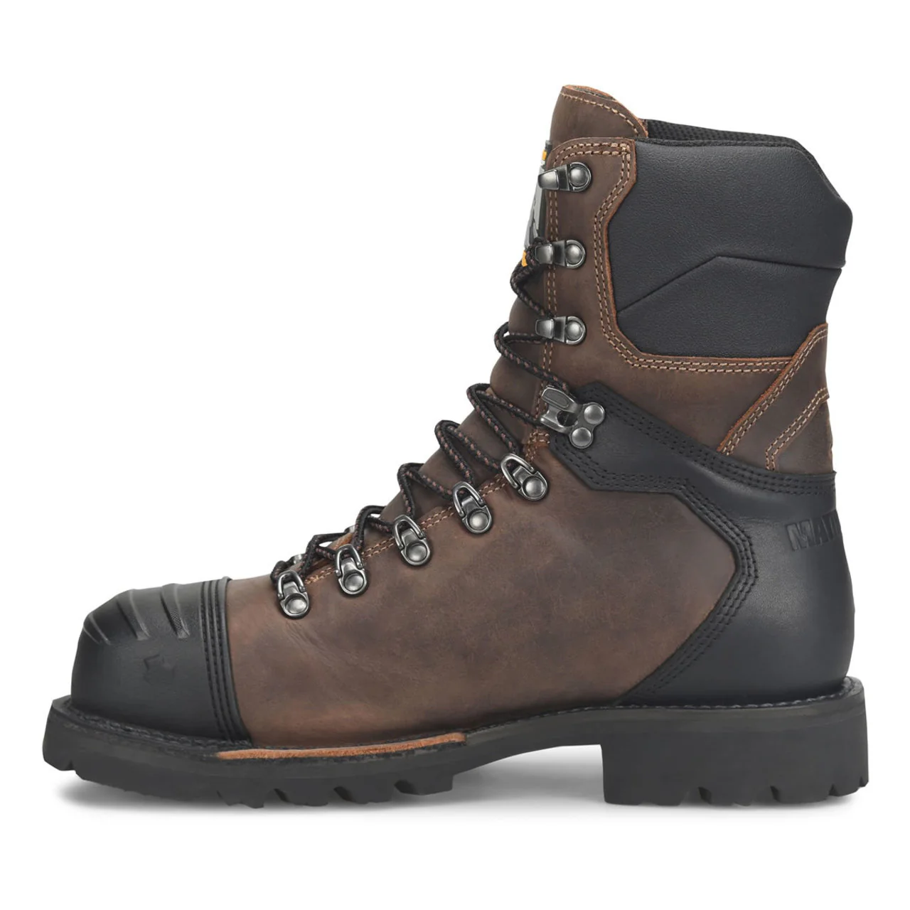 Matterhorn Men's ELICIT 8" Carbon Waterproof EH Composite Toe Boots, MT2573, Brown - Image 4