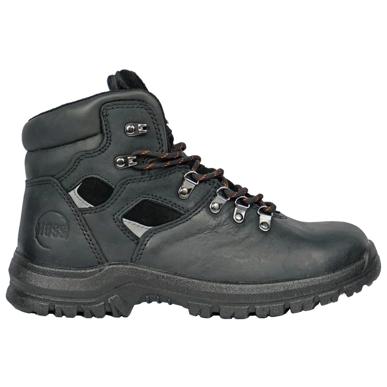 Hoss Men's Adam 6" Steel Toe Boots, 60122, Black - Image 4