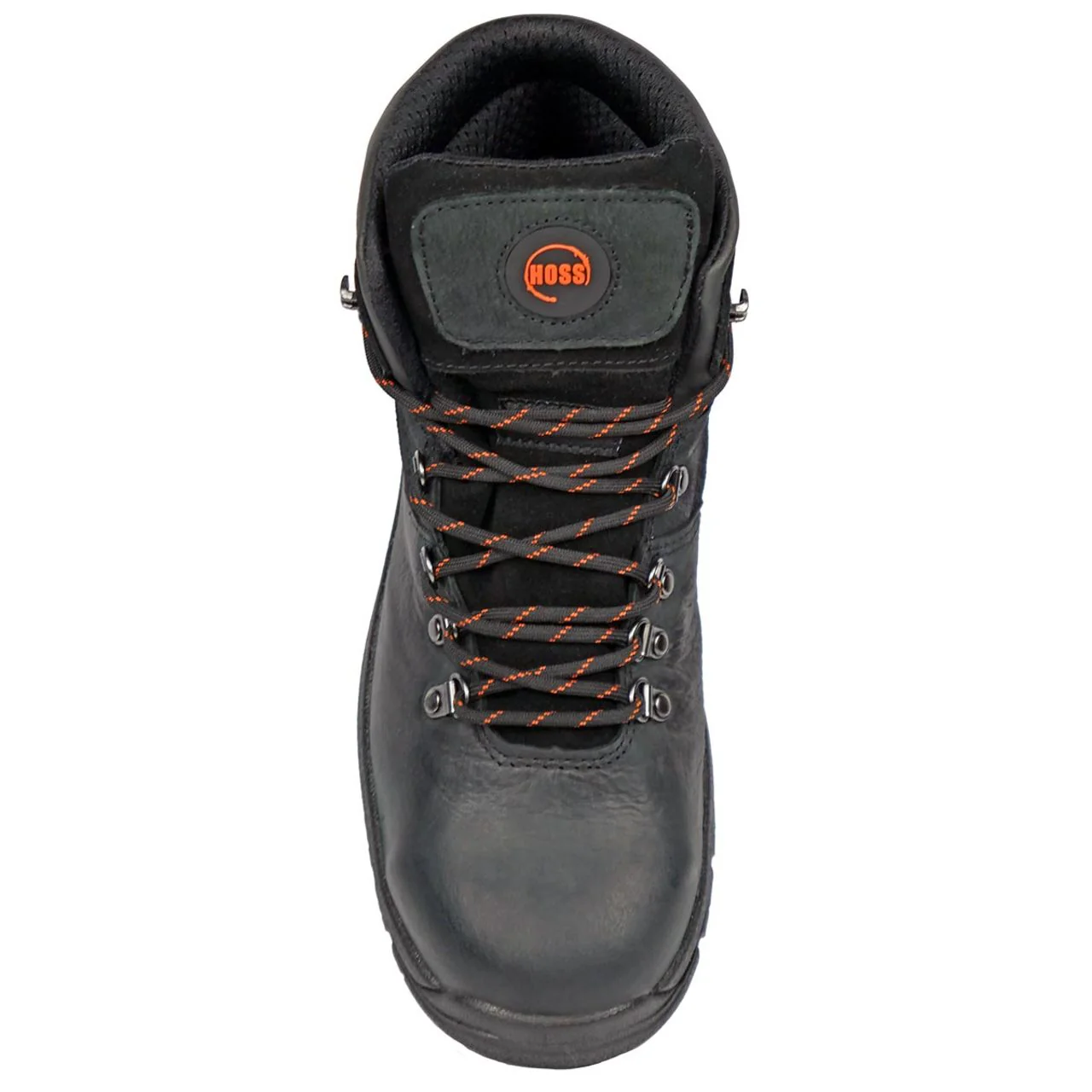 Hoss Men's Adam 6" Steel Toe Boots, 60122, Black - Image 7