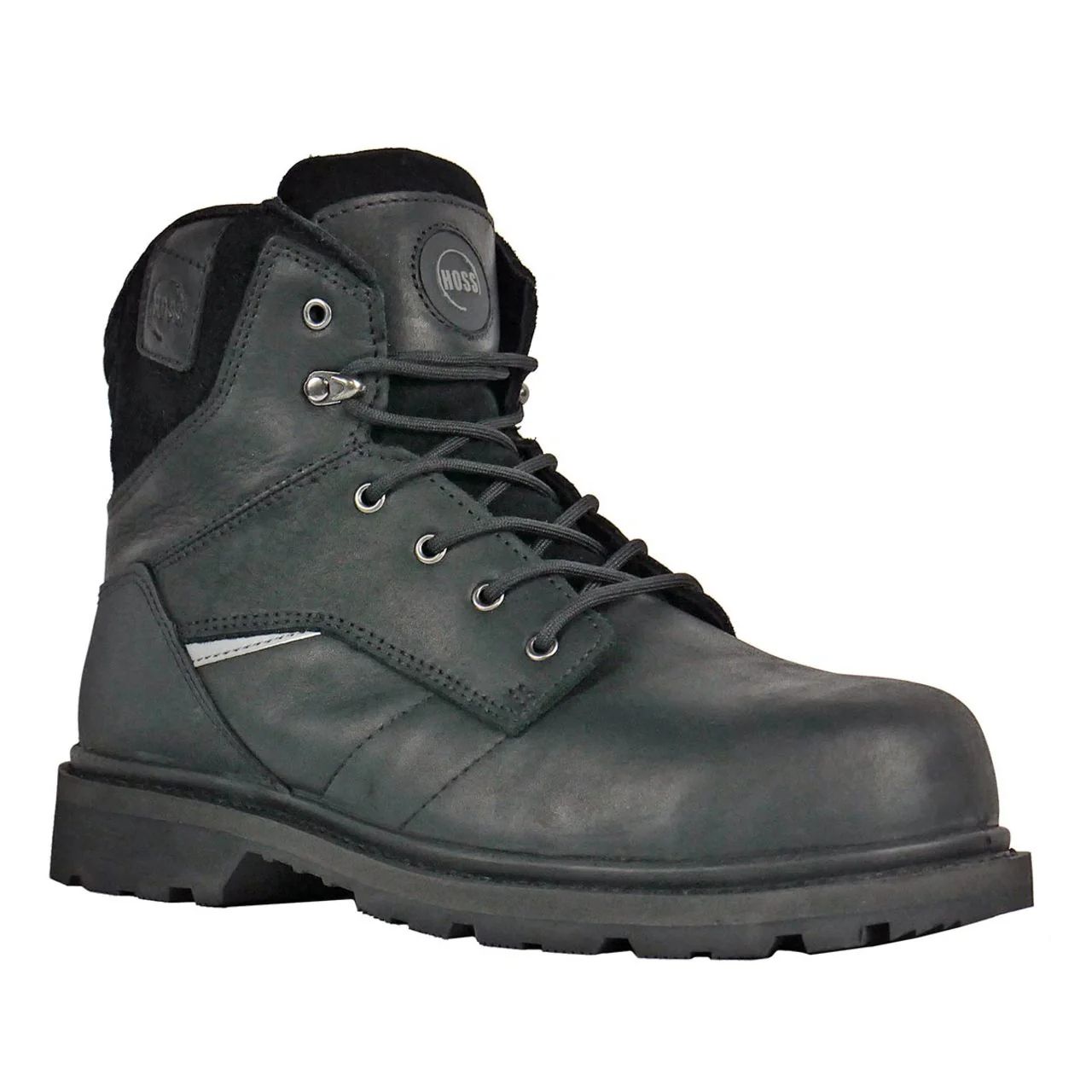 Hoss Men's Carson 6" Composite Toe Boots, 60113, Black