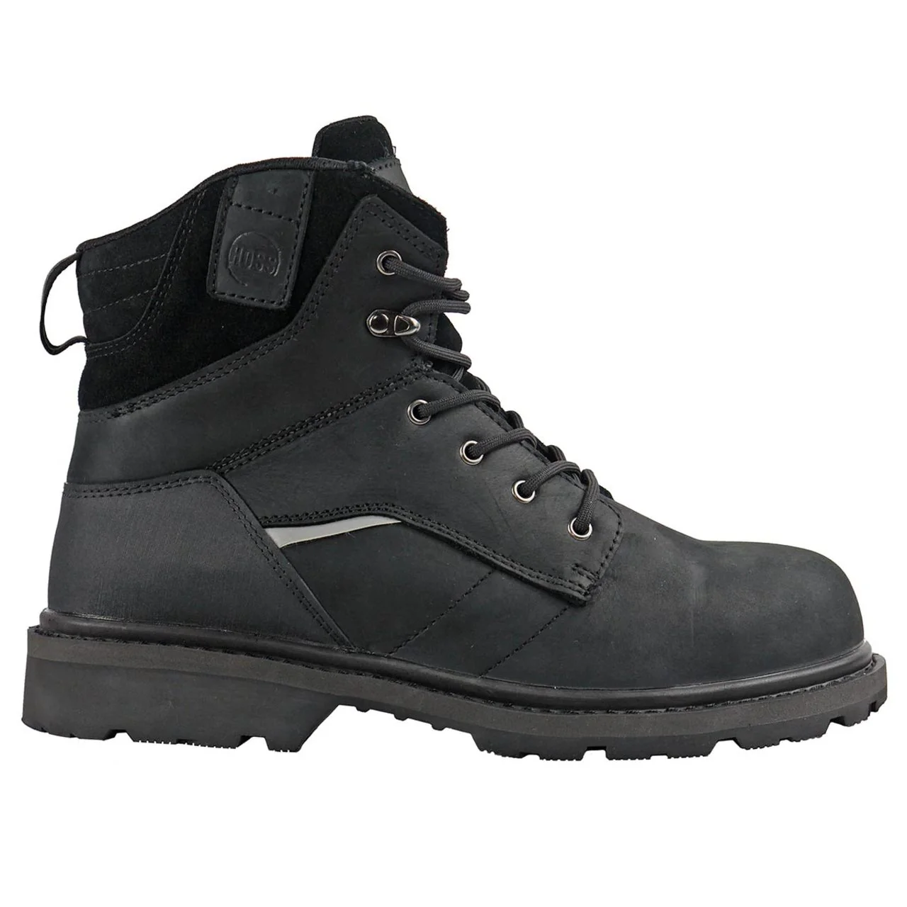 Hoss Men's Carson 6" Composite Toe Boots, 60113, Black - Image 4