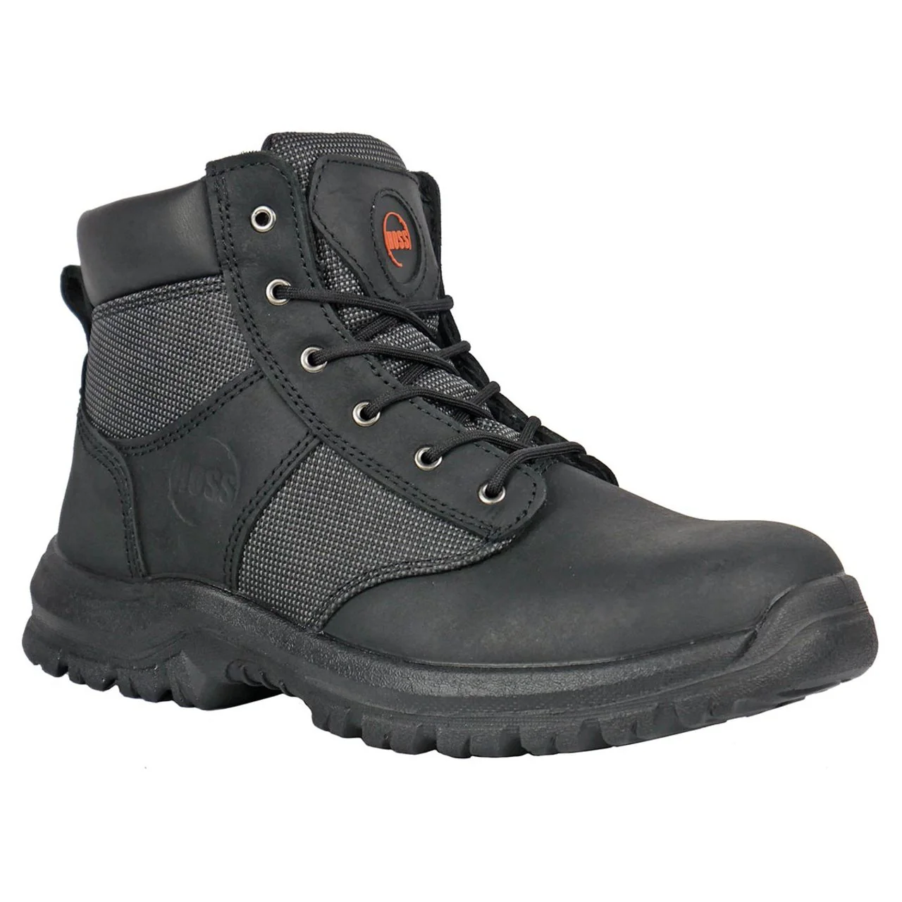 Hoss Men's Carter Steel Toe Boots, 60160, Black