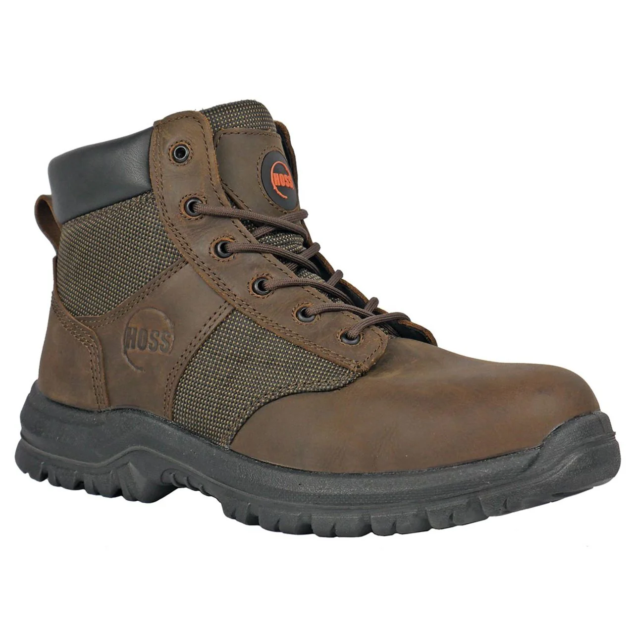 Hoss Men's Carter Steel Toe Boots, 60542, Brown