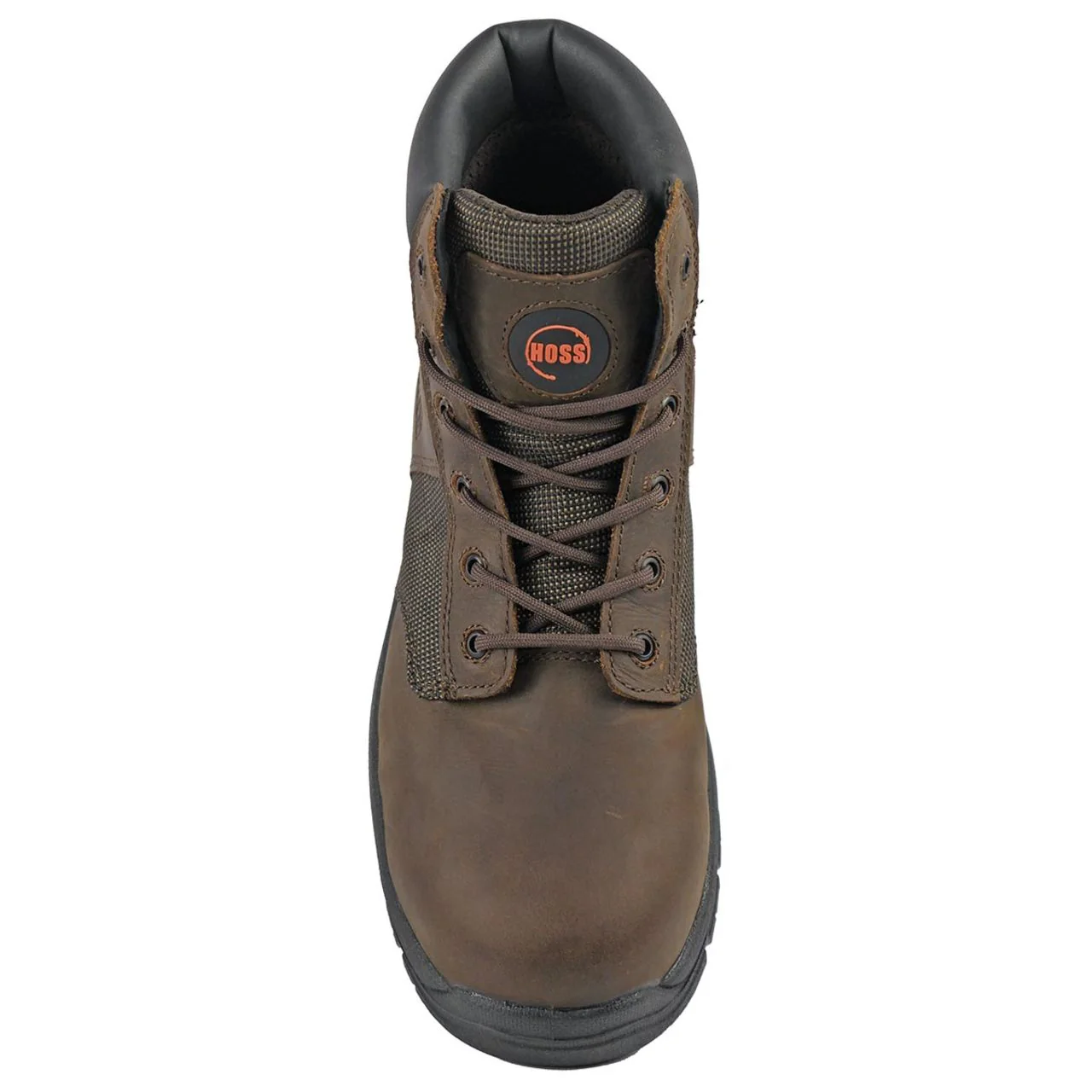 Hoss Men's Carter Steel Toe Boots, 60542, Brown - Image 7