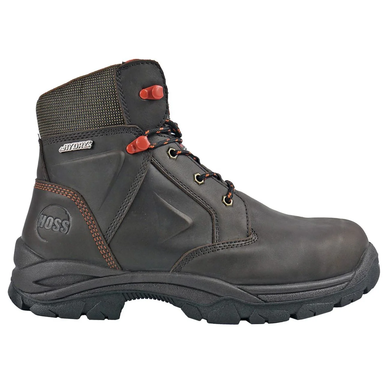 Hoss Men's Hudson 400g Insulated 6" Composite Toe Boots, 60466, Brown - Image 4