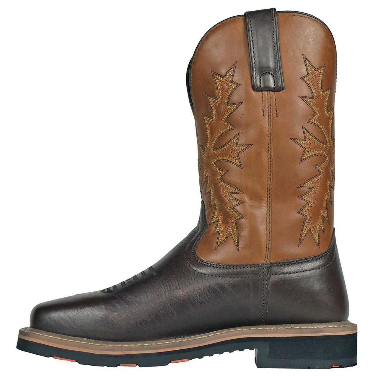 Hoss Men's Landon Soft Toe Boots, 92046, Brown - Image 2