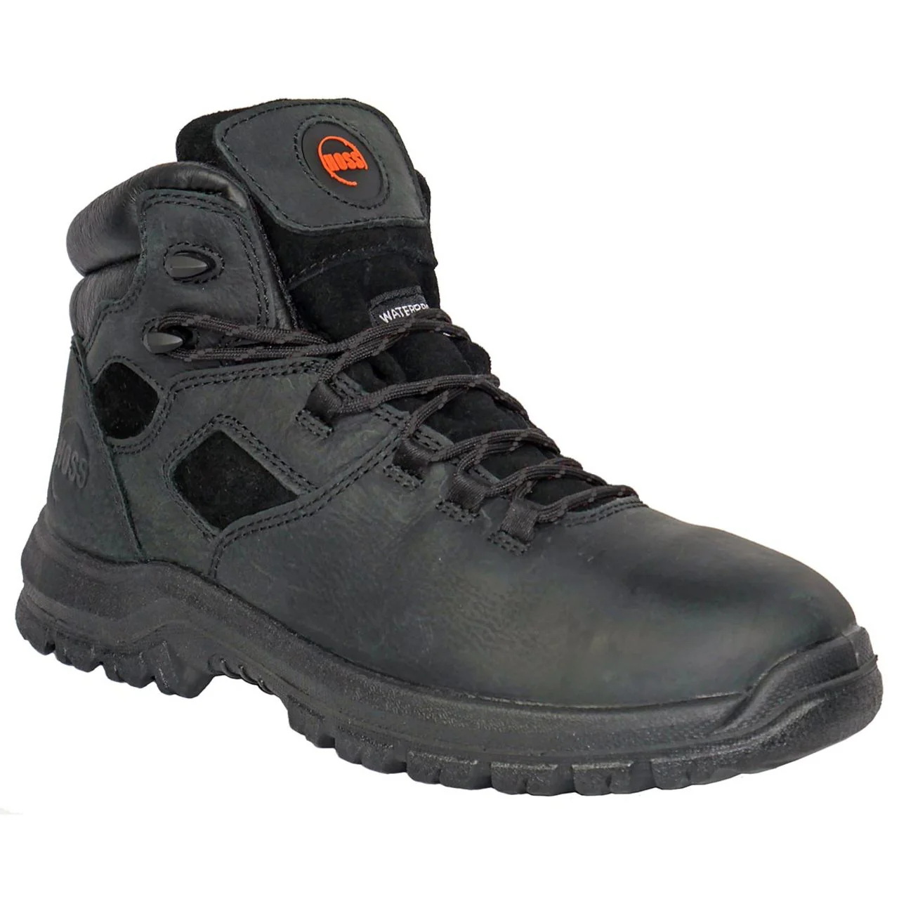 Hoss Men's Lorne Composite Toe Boots, 60117, Black